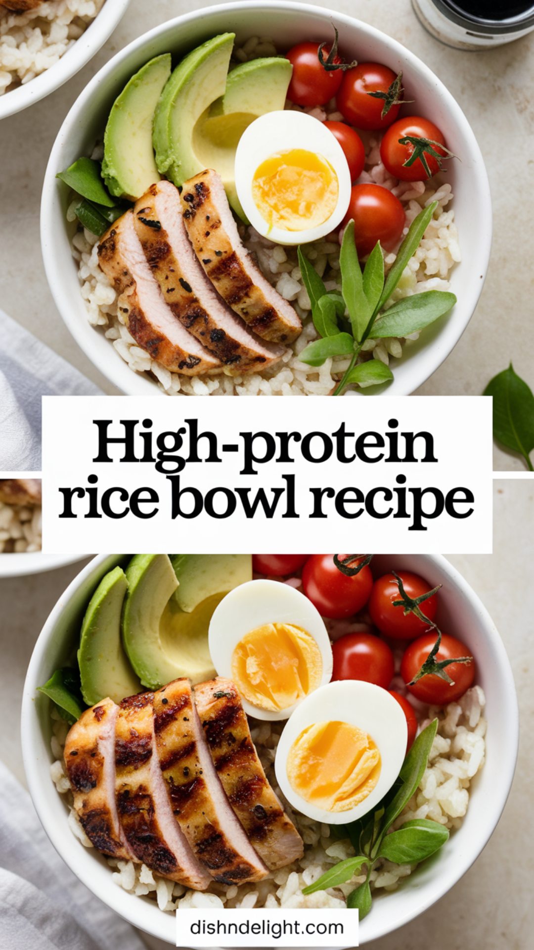 High-Protein Rice Bowl Recipe High-Protein Rice Bowl Recipe