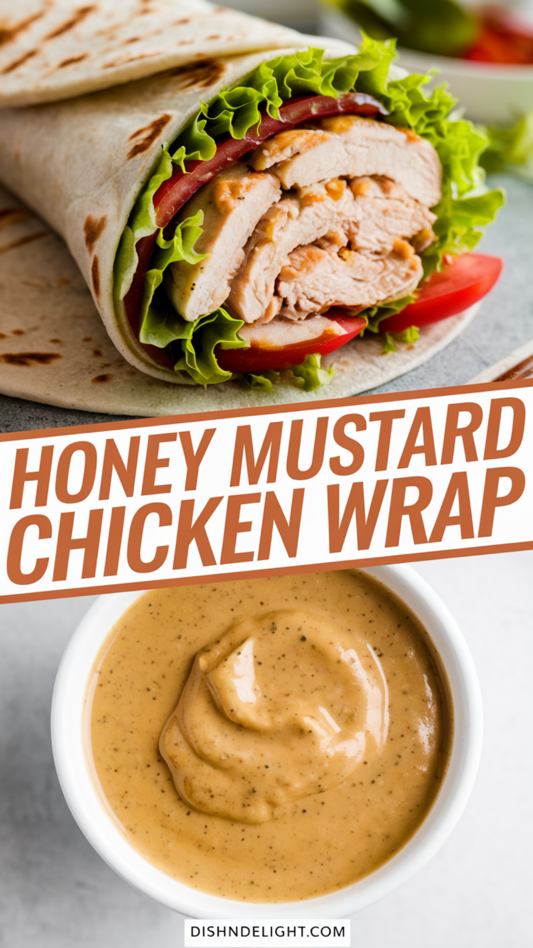 Honey Mustard Chicken Wrap Recipe Honey Mustard Chicken Wrap Recipe