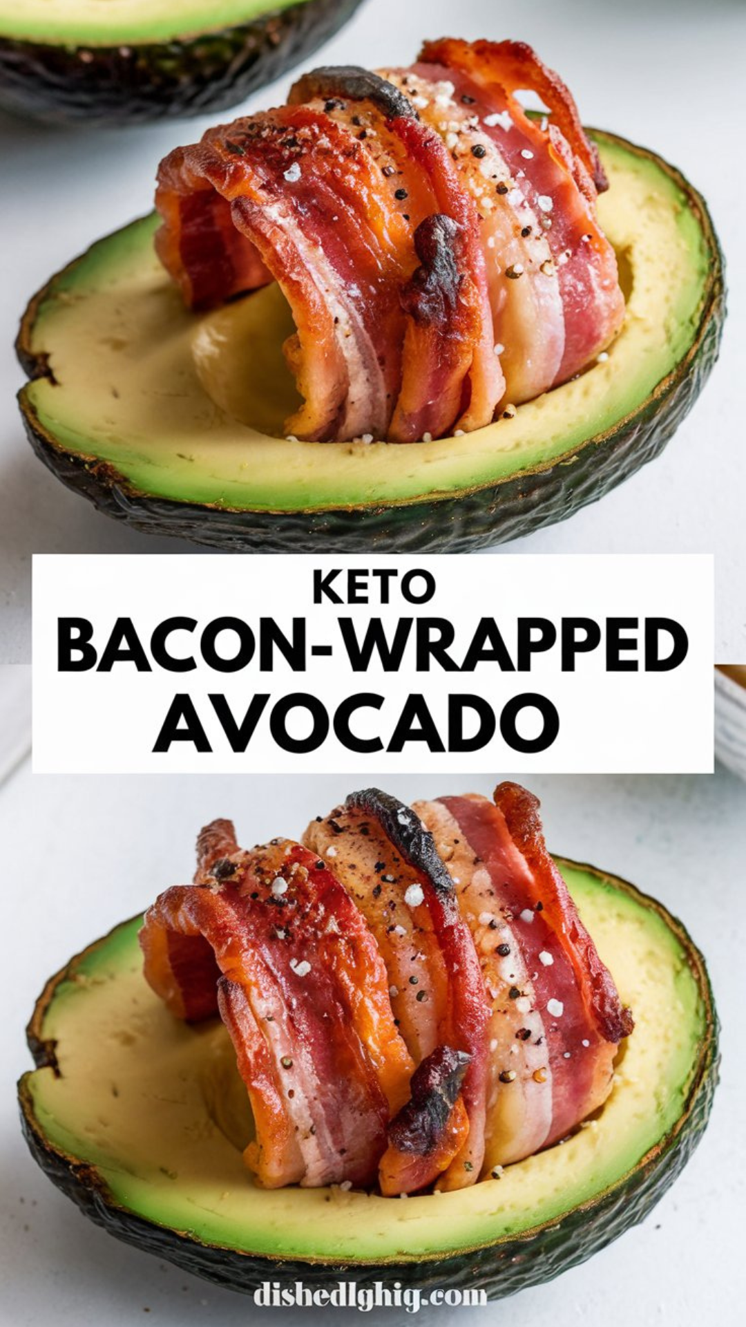 Keto Bacon-Wrapped Avocados