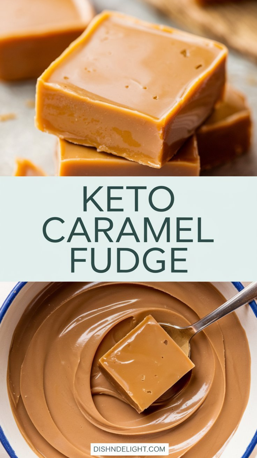 Keto Caramel Fudge