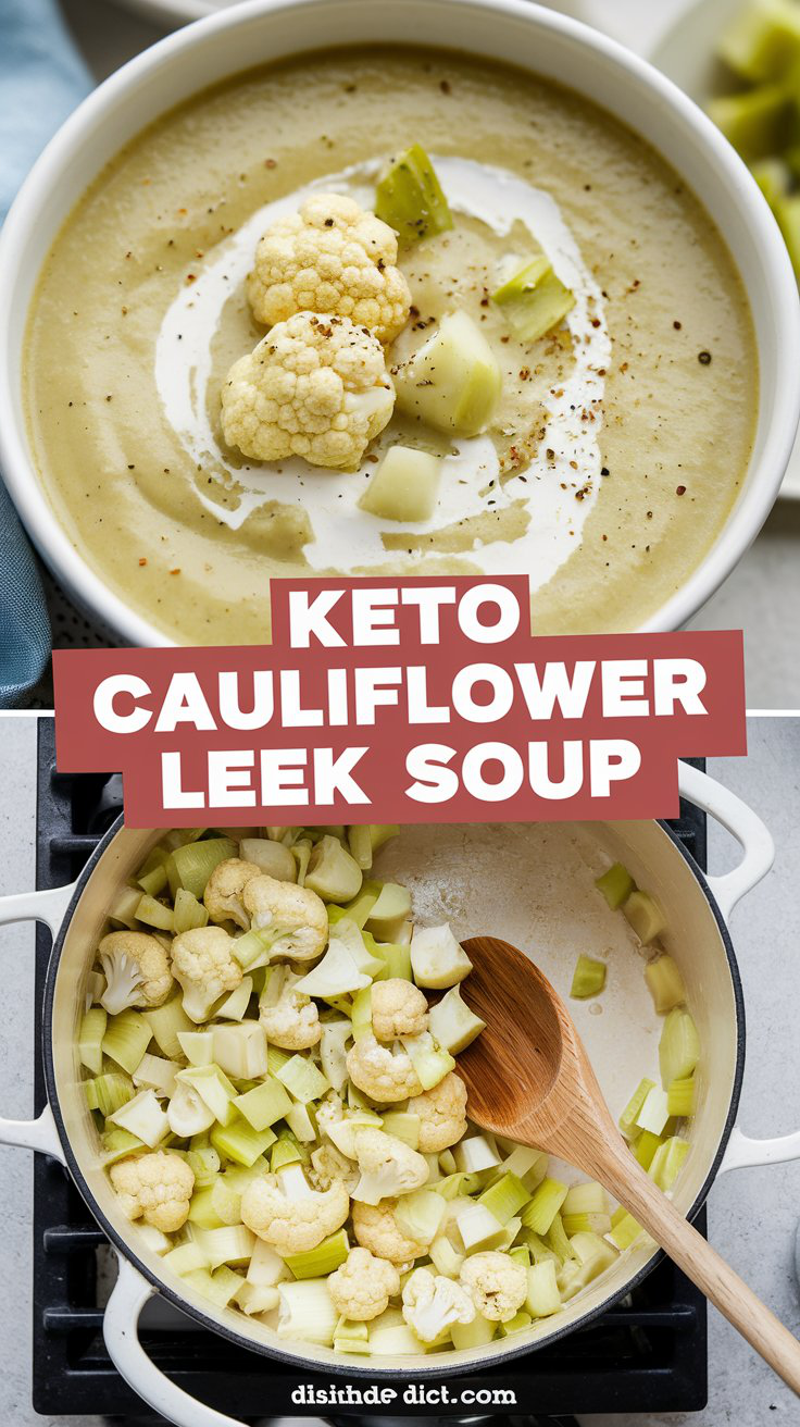 Keto Cauliflower Soup