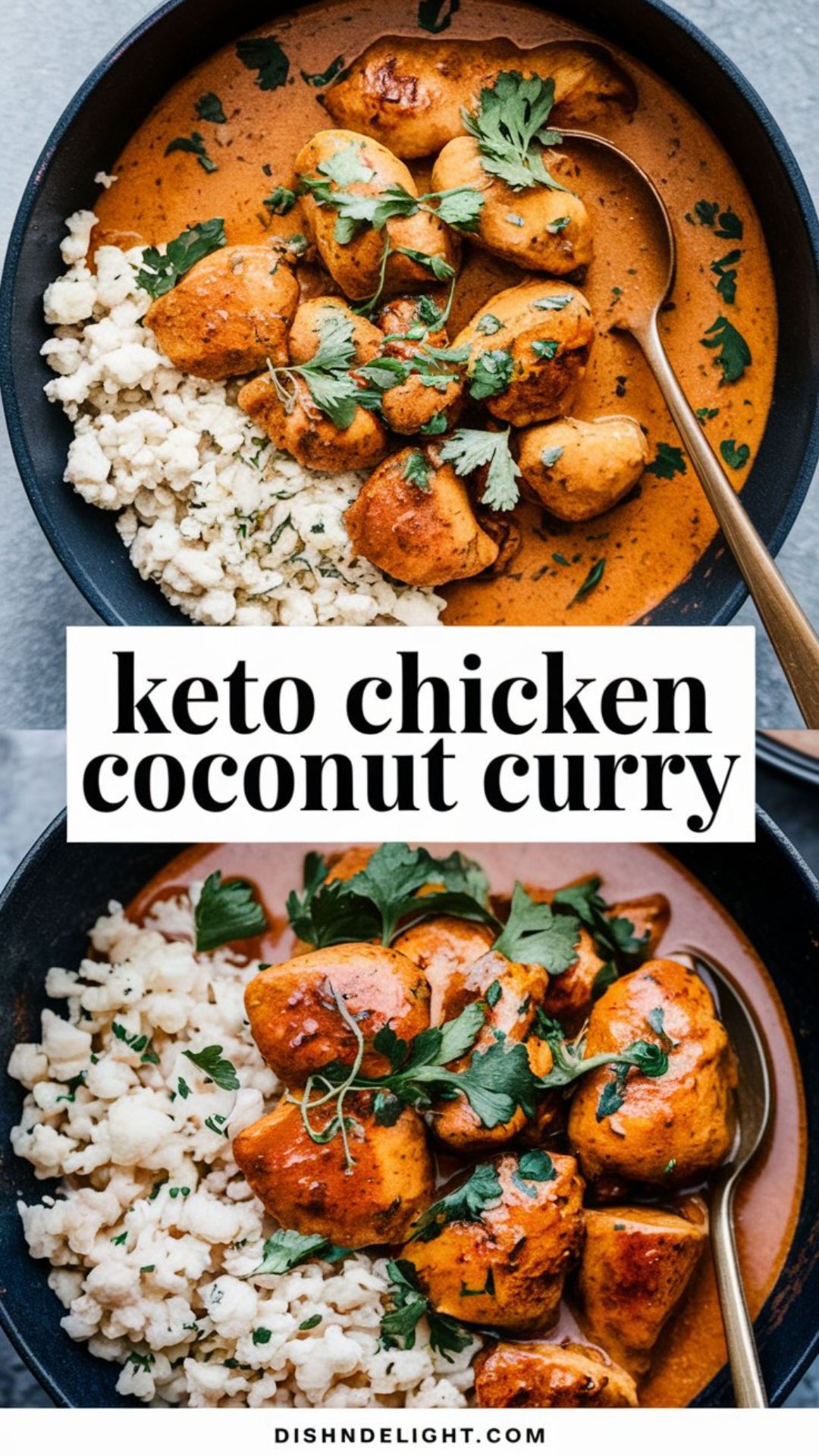 Keto Chicken Coconut Curry Keto Chicken Coconut Curry