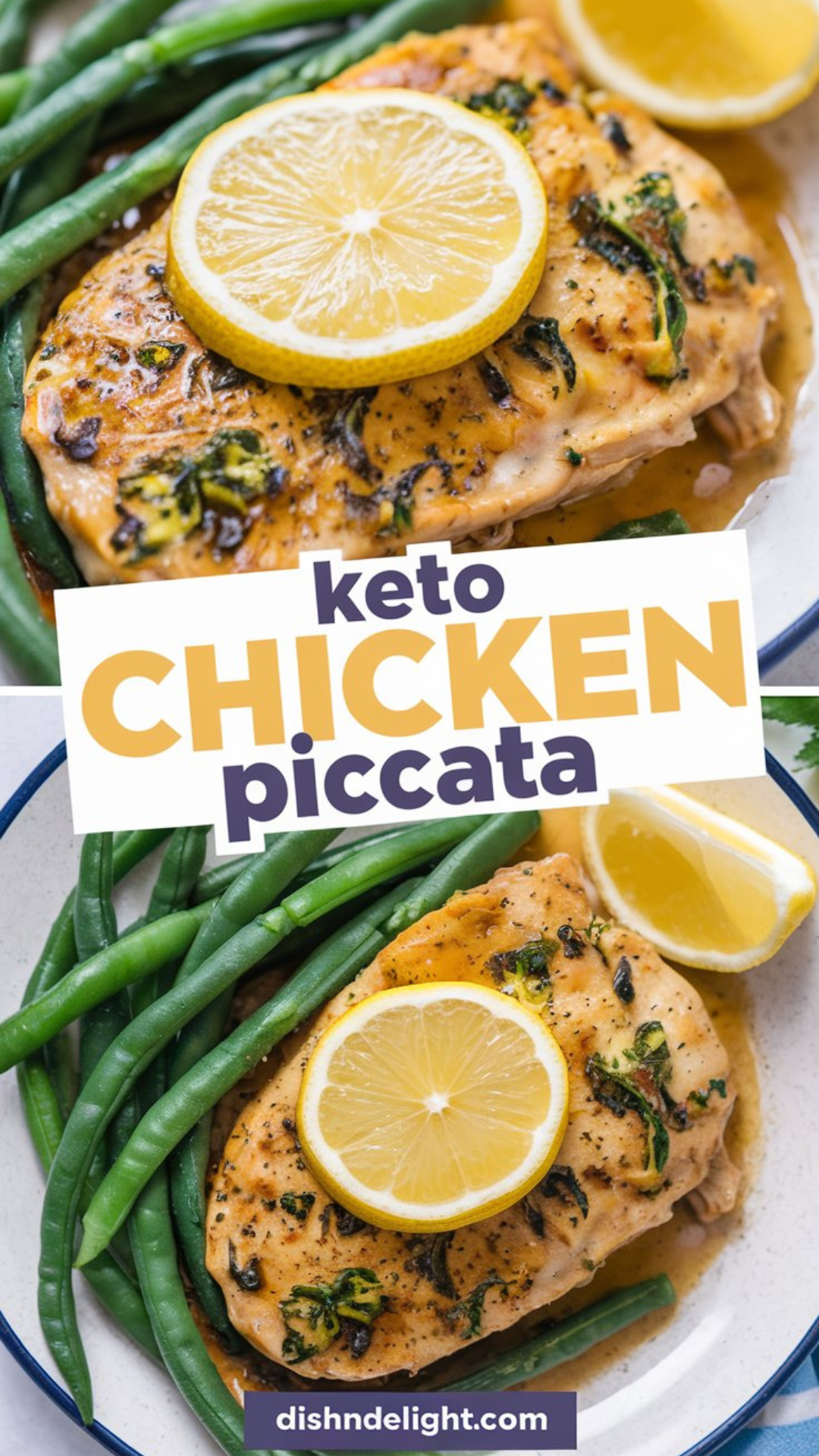 Keto Chicken Piccata Keto Chicken Piccata