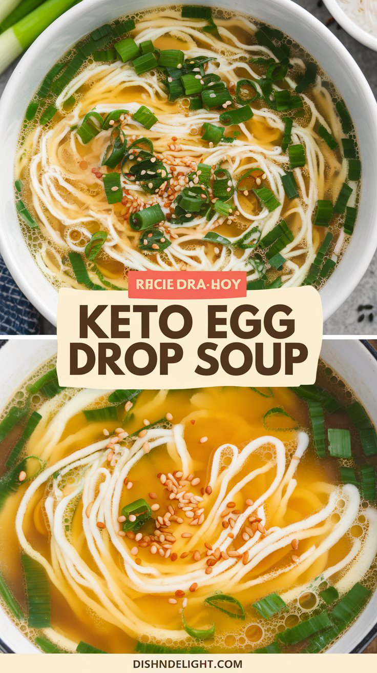 Keto Egg Drop Soup Keto Egg Drop Soup