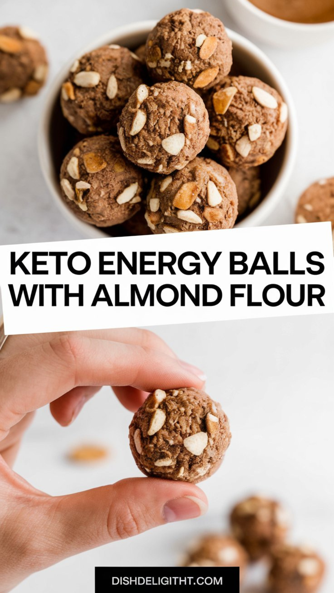 Keto Energy Balls with Almond Flour