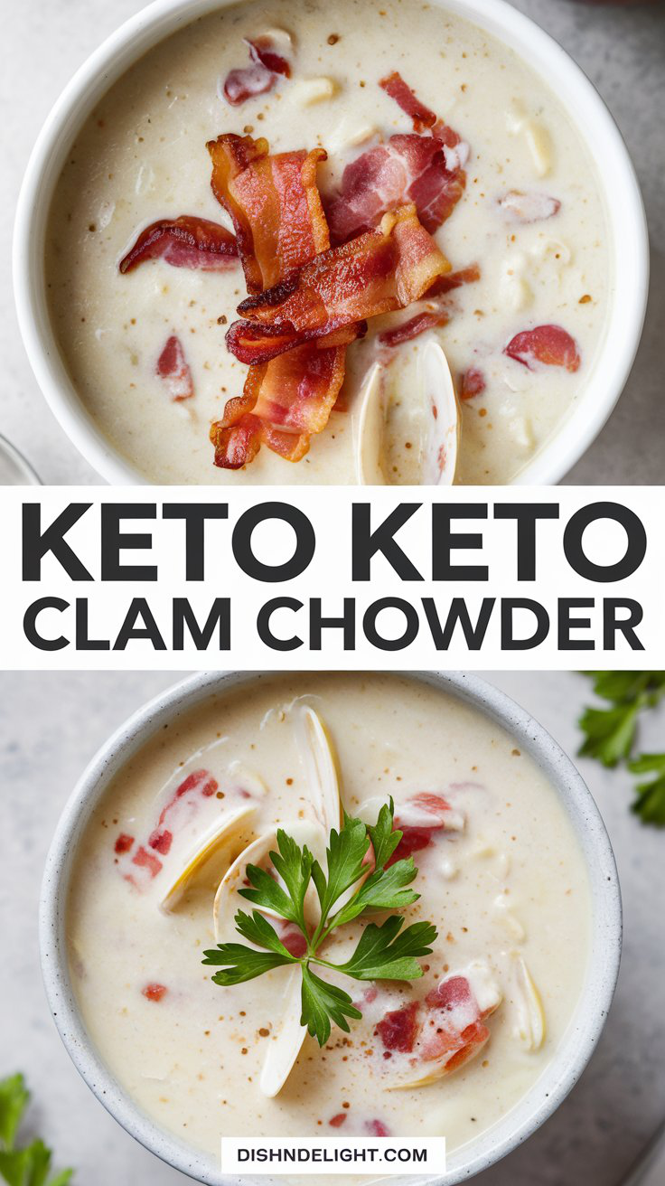 Keto Keto Clam Chowder