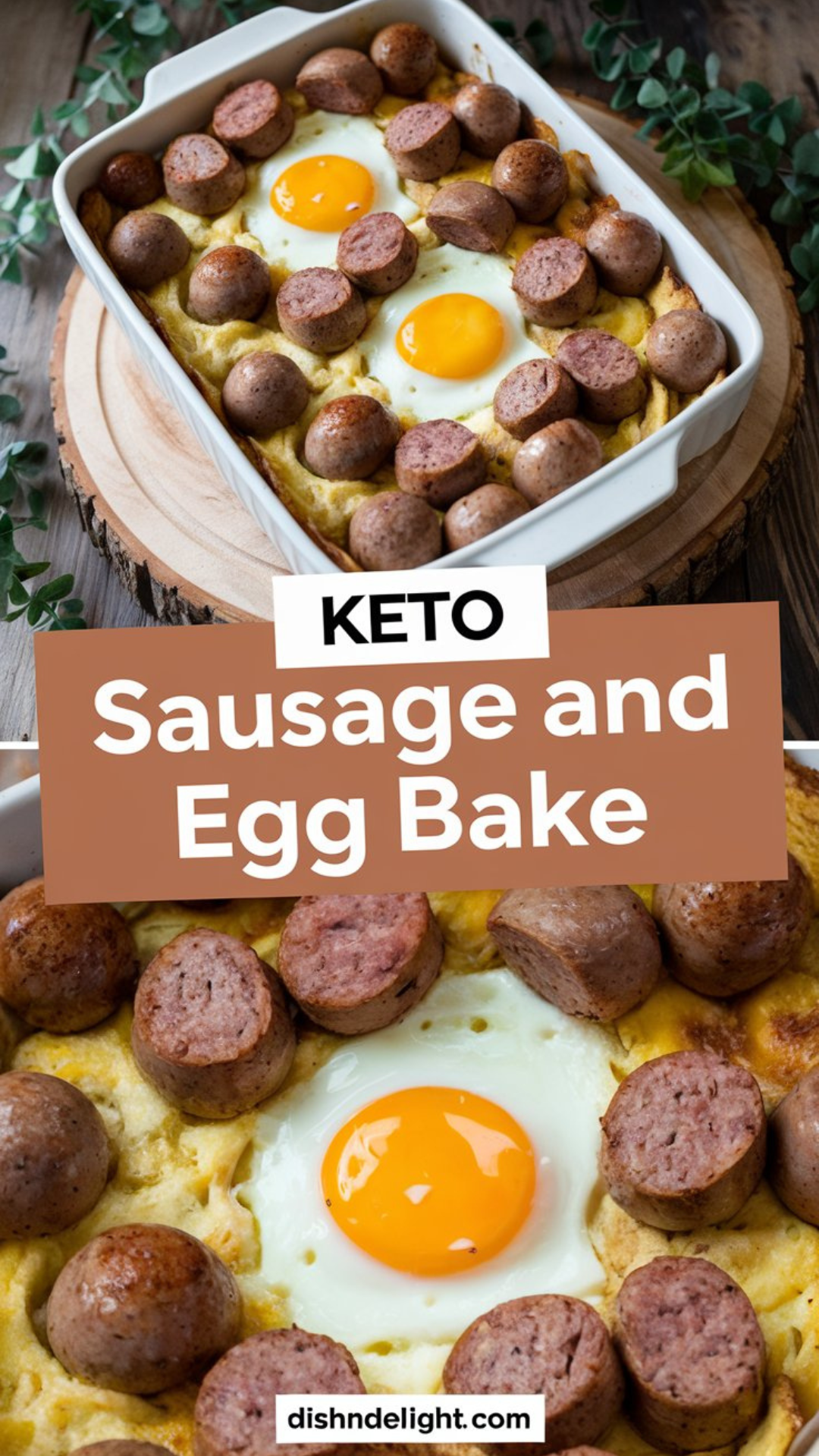 Keto Sausage and Egg Bake