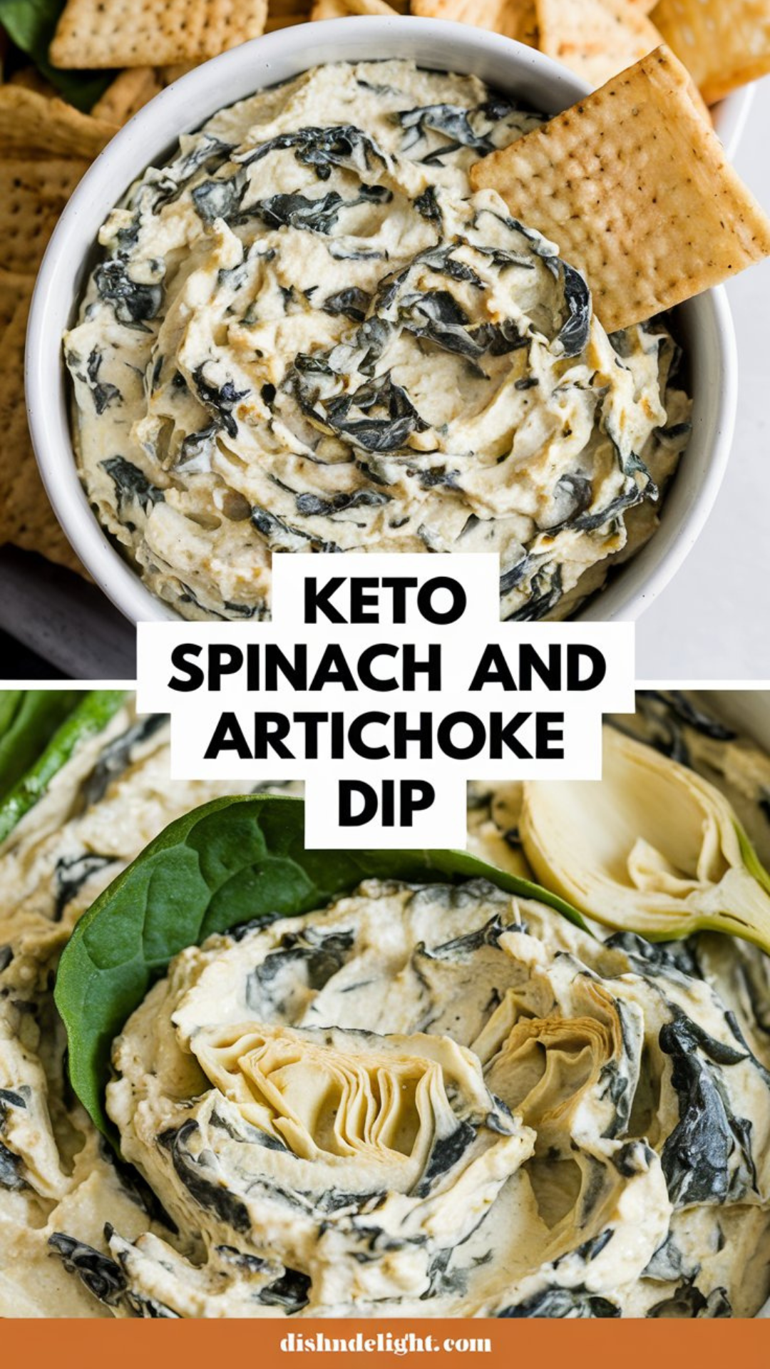 Keto Spinach and Artichoke Dip Keto Spinach and Artichoke Dip