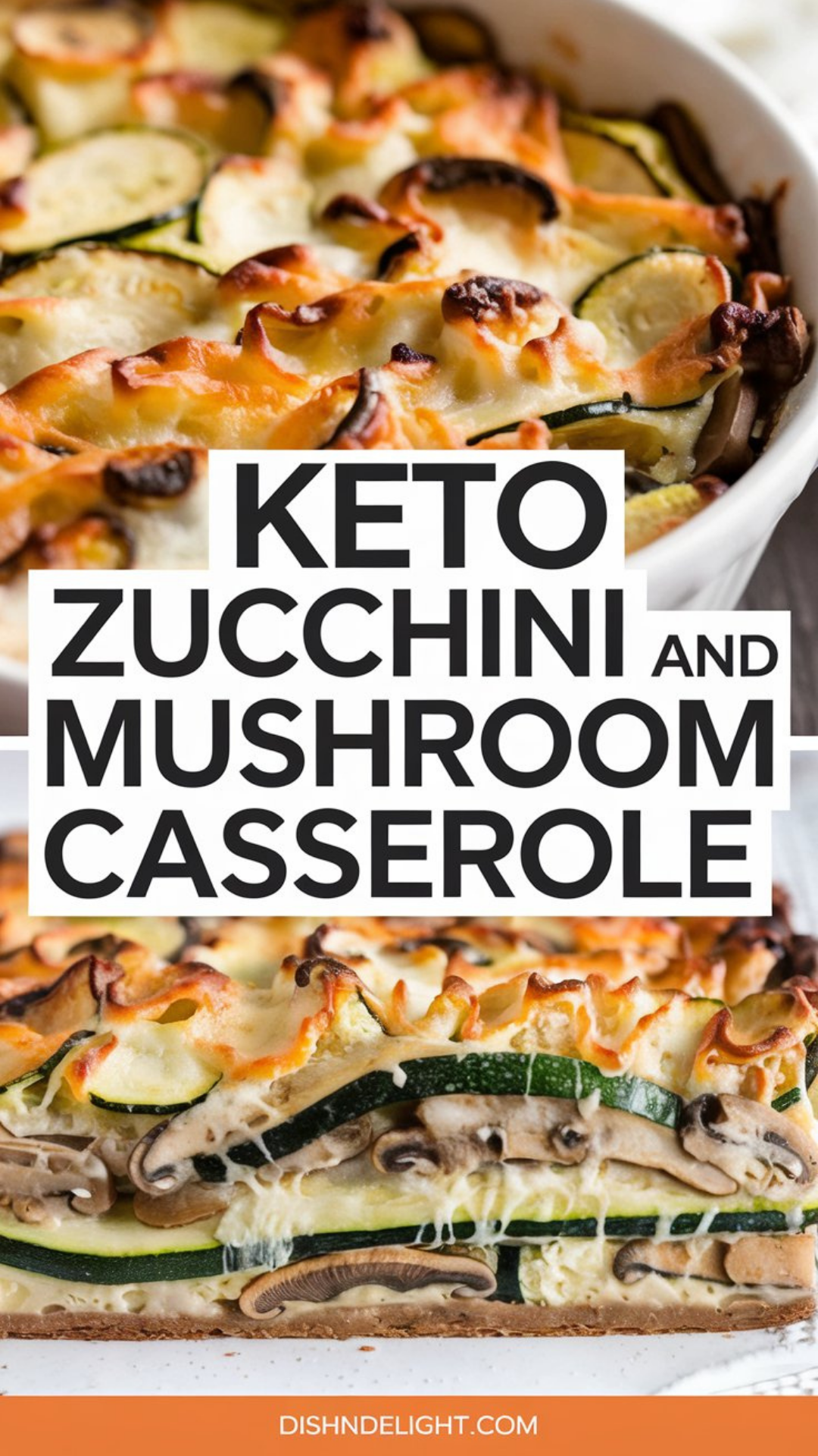 Keto Zucchini and Mushroom Casserole Keto Zucchini and Mushroom Casserole