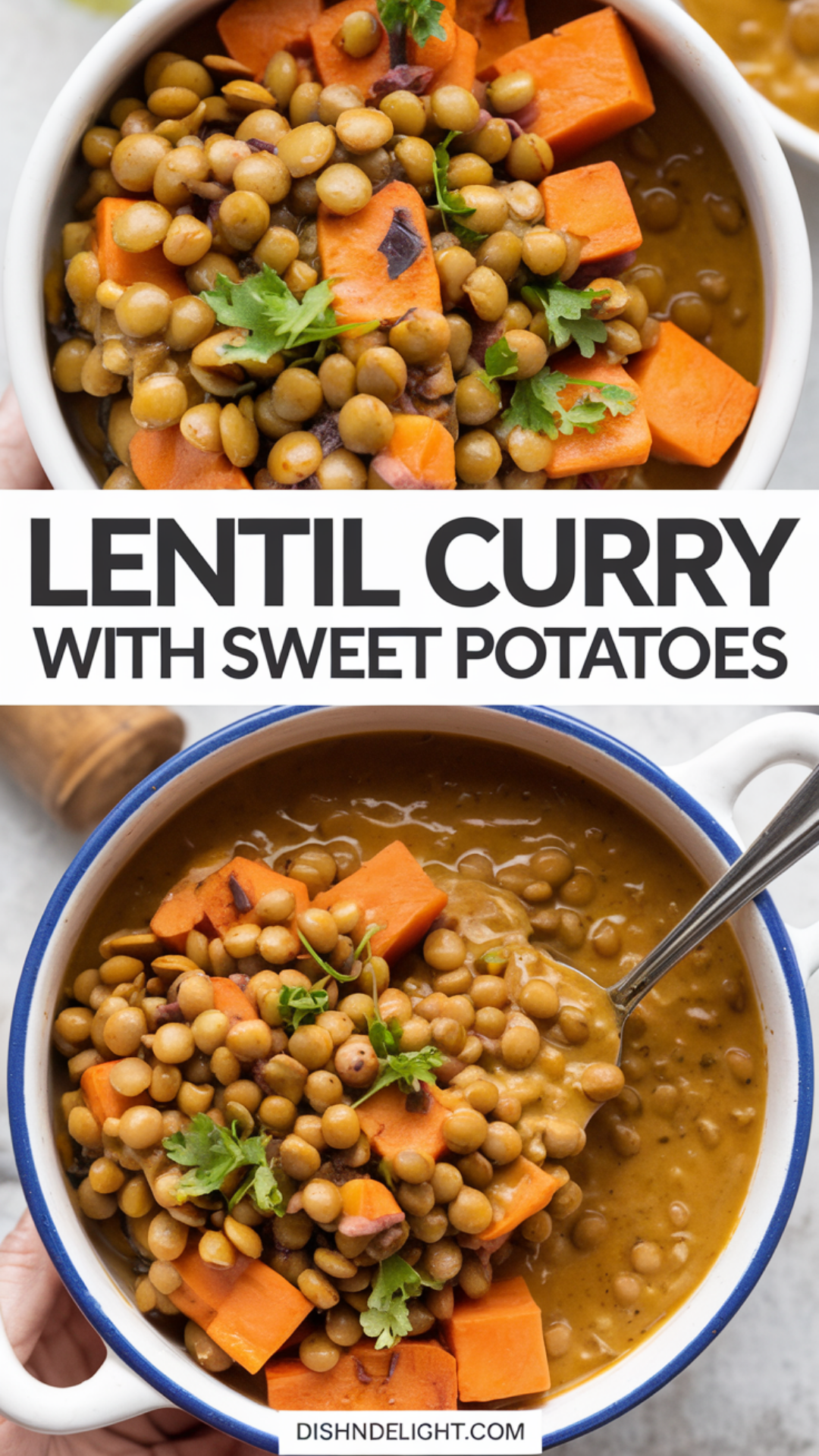Lentil Curry with Sweet Potatoes Recipe