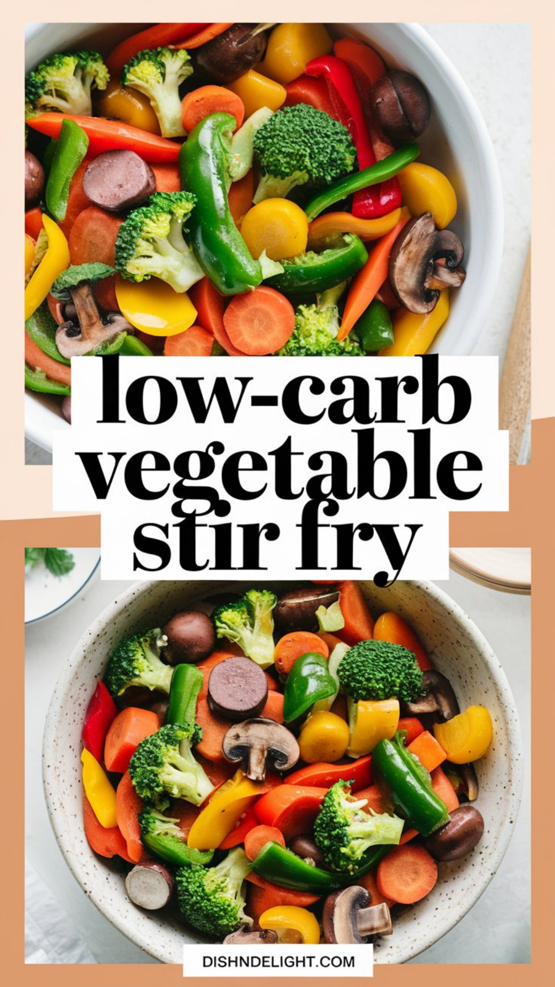 Low-Carb Vegetable Stir Fry Recipe