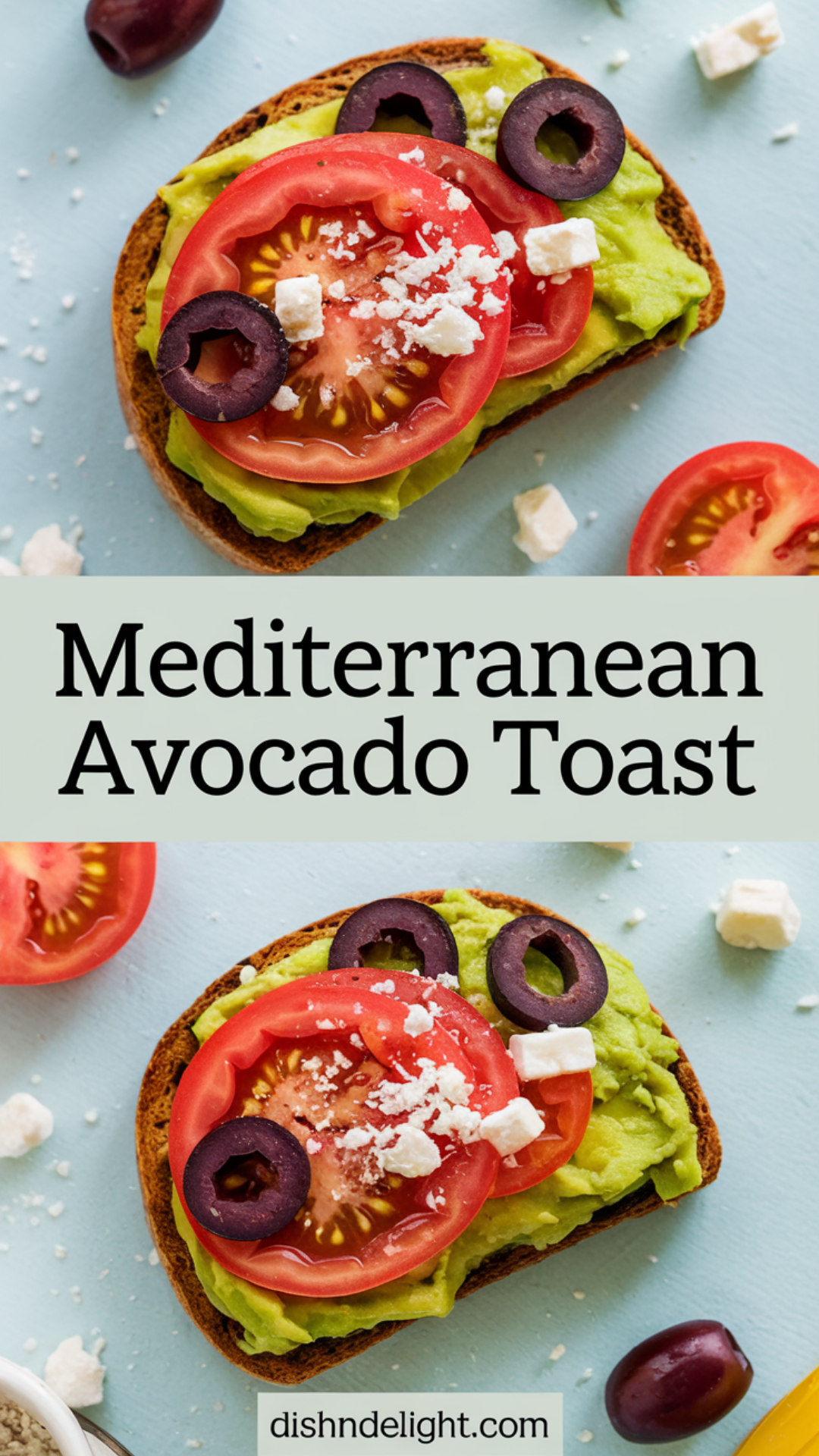 Mediterranean Avocado Toast Recipe Mediterranean Avocado Toast Recipe