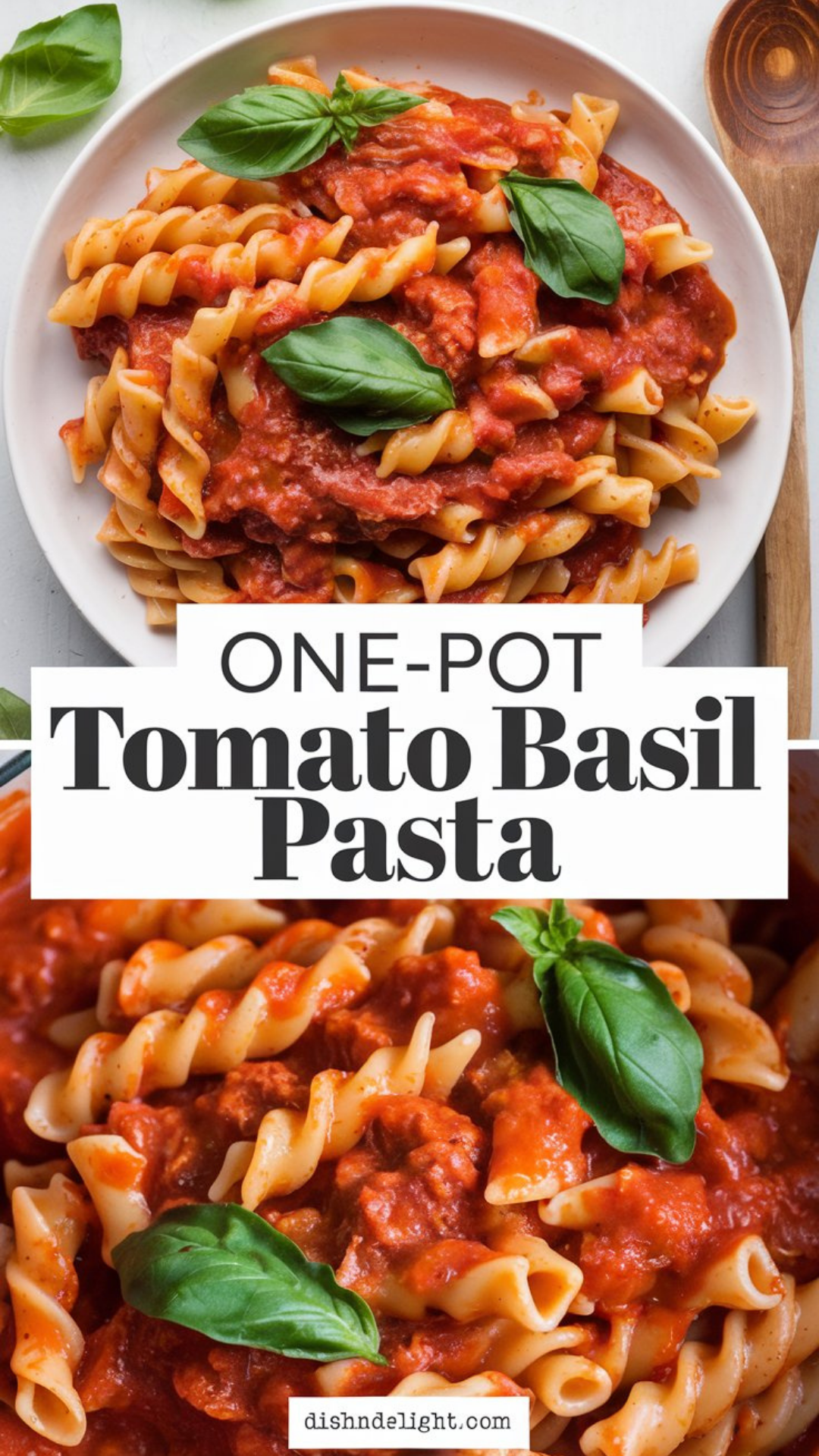 One-Pot Tomato Basil Pasta