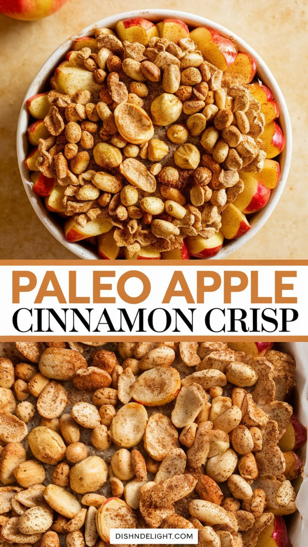 Paleo Apple Cinnamon Crisp