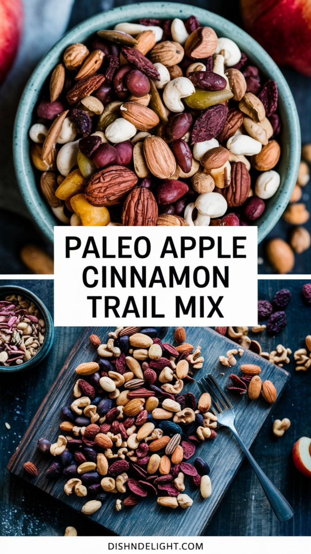 Paleo Apple Cinnamon Trail Mix