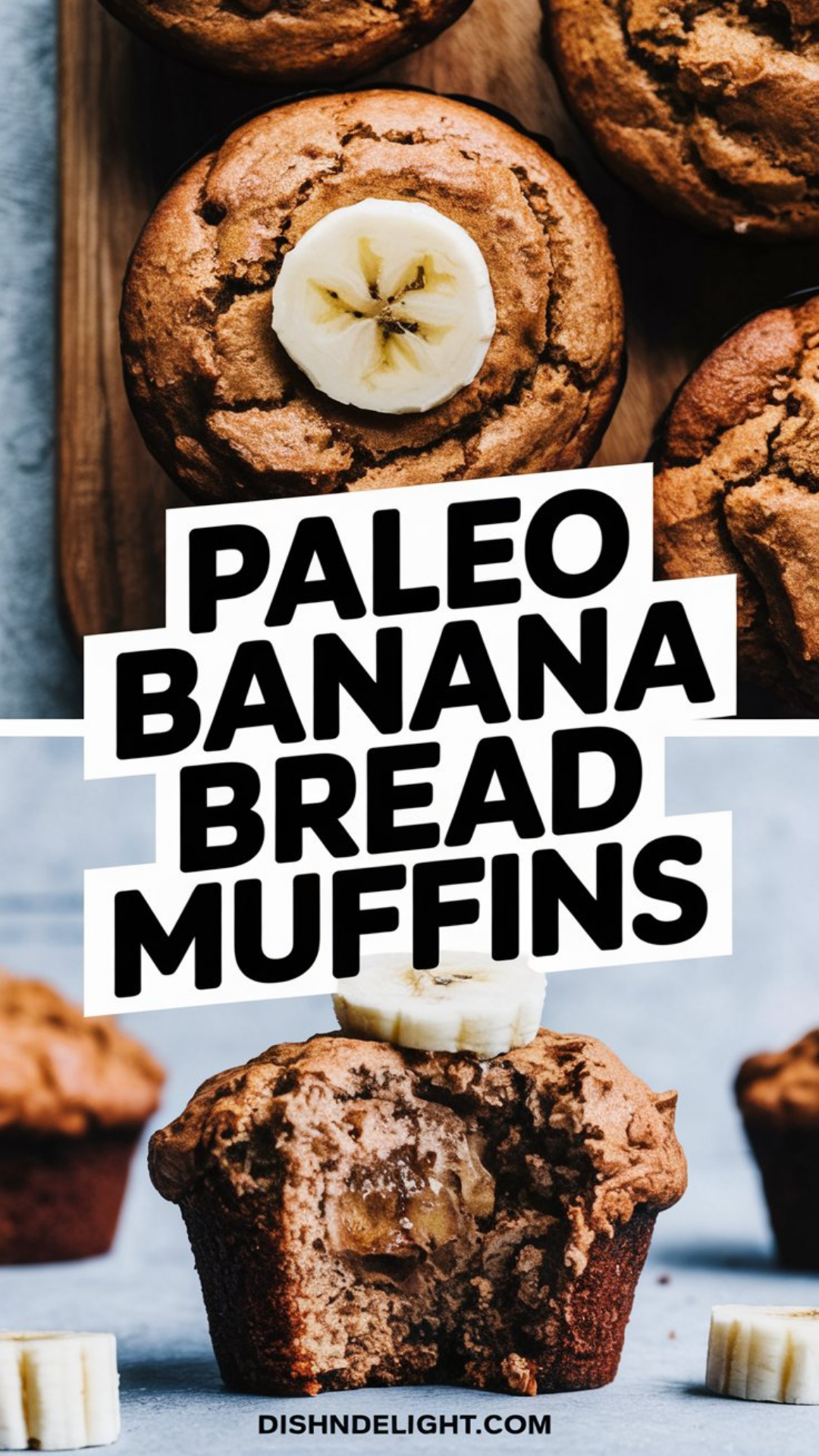 Paleo Banana Bread Muffins