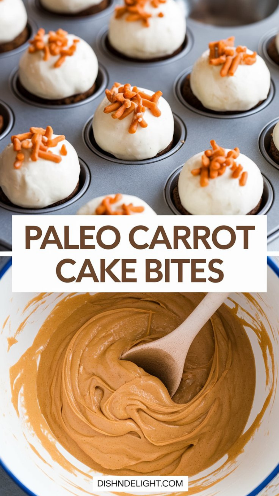 Paleo Carrot Cake Bites