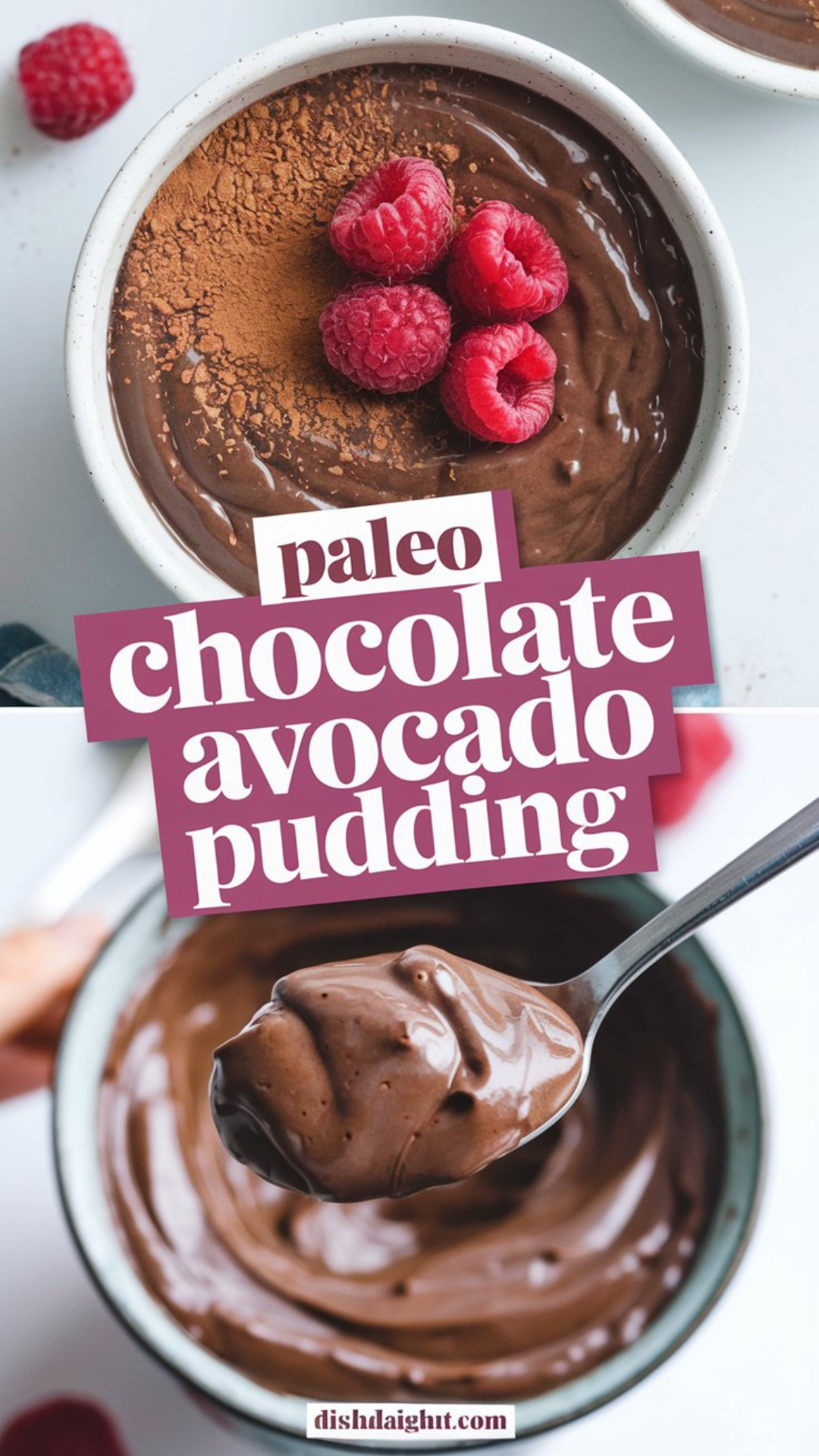 Paleo Chocolate Avocado Pudding