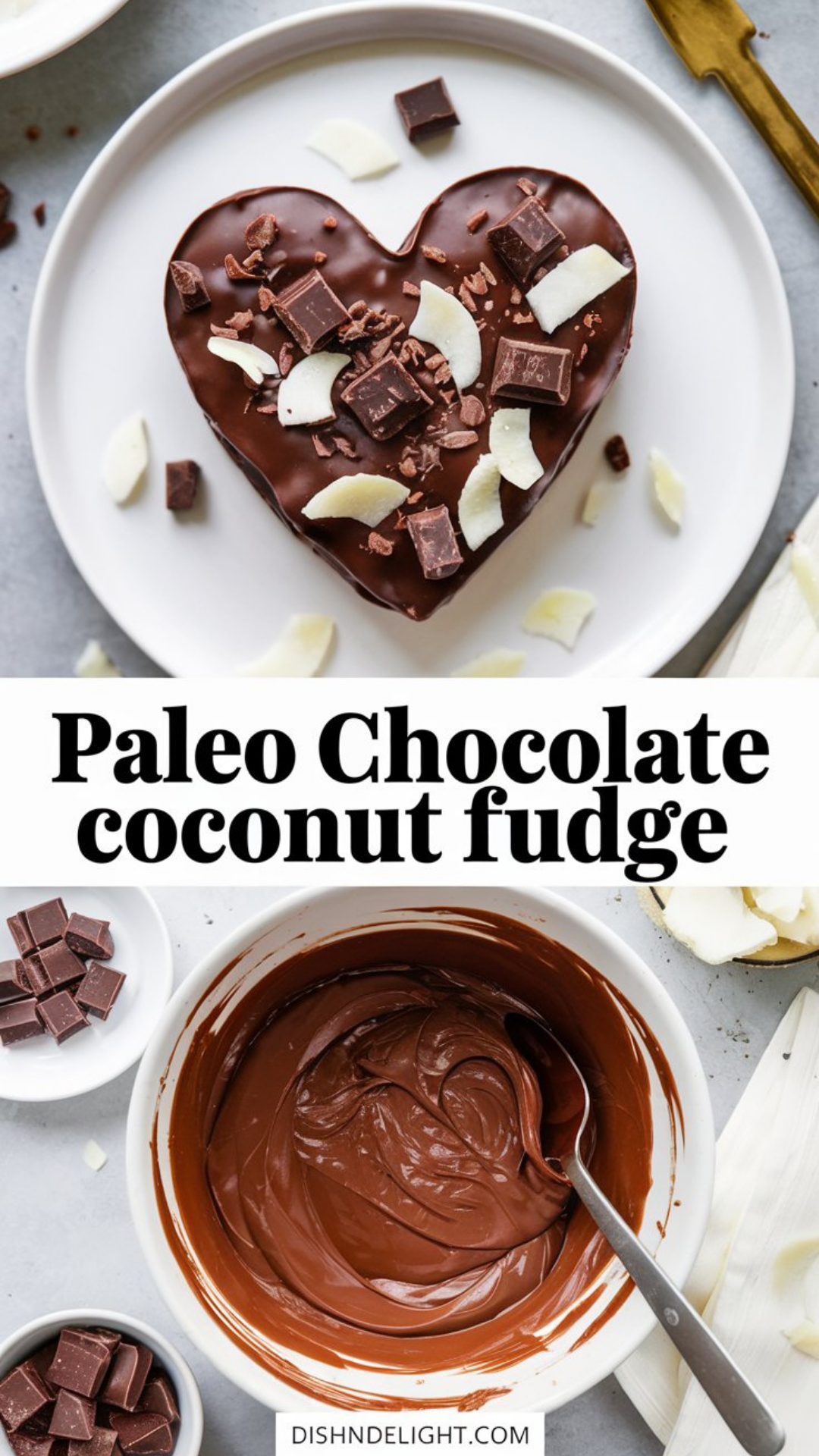 Paleo Chocolate Coconut Fudge Paleo Chocolate Coconut Fudge