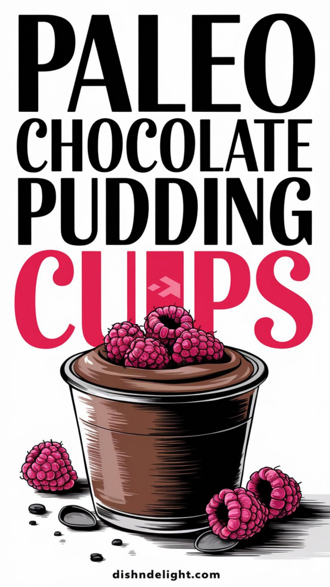 Paleo Chocolate Pudding Cups