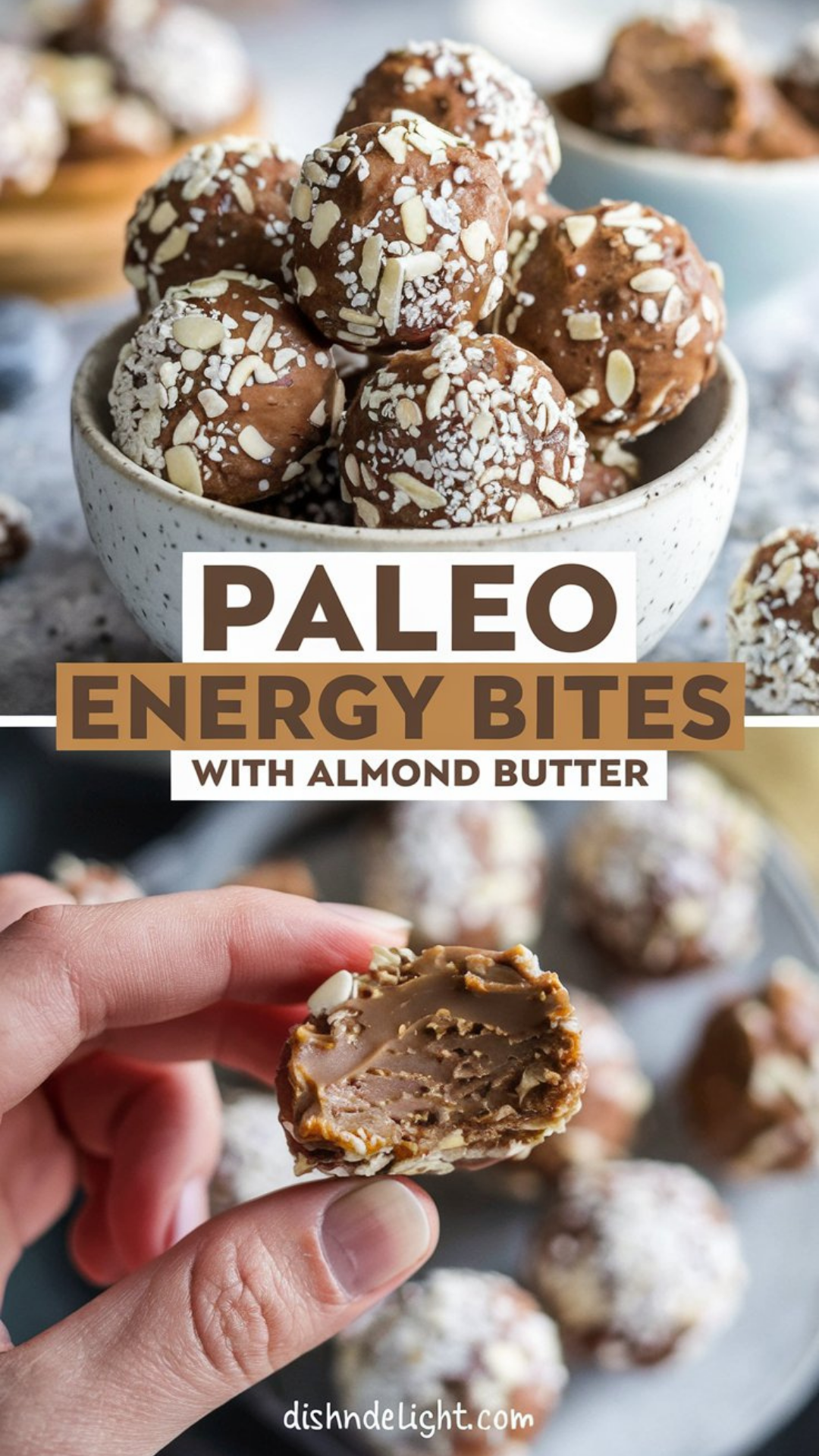 Paleo Energy Bites with Almond Butter