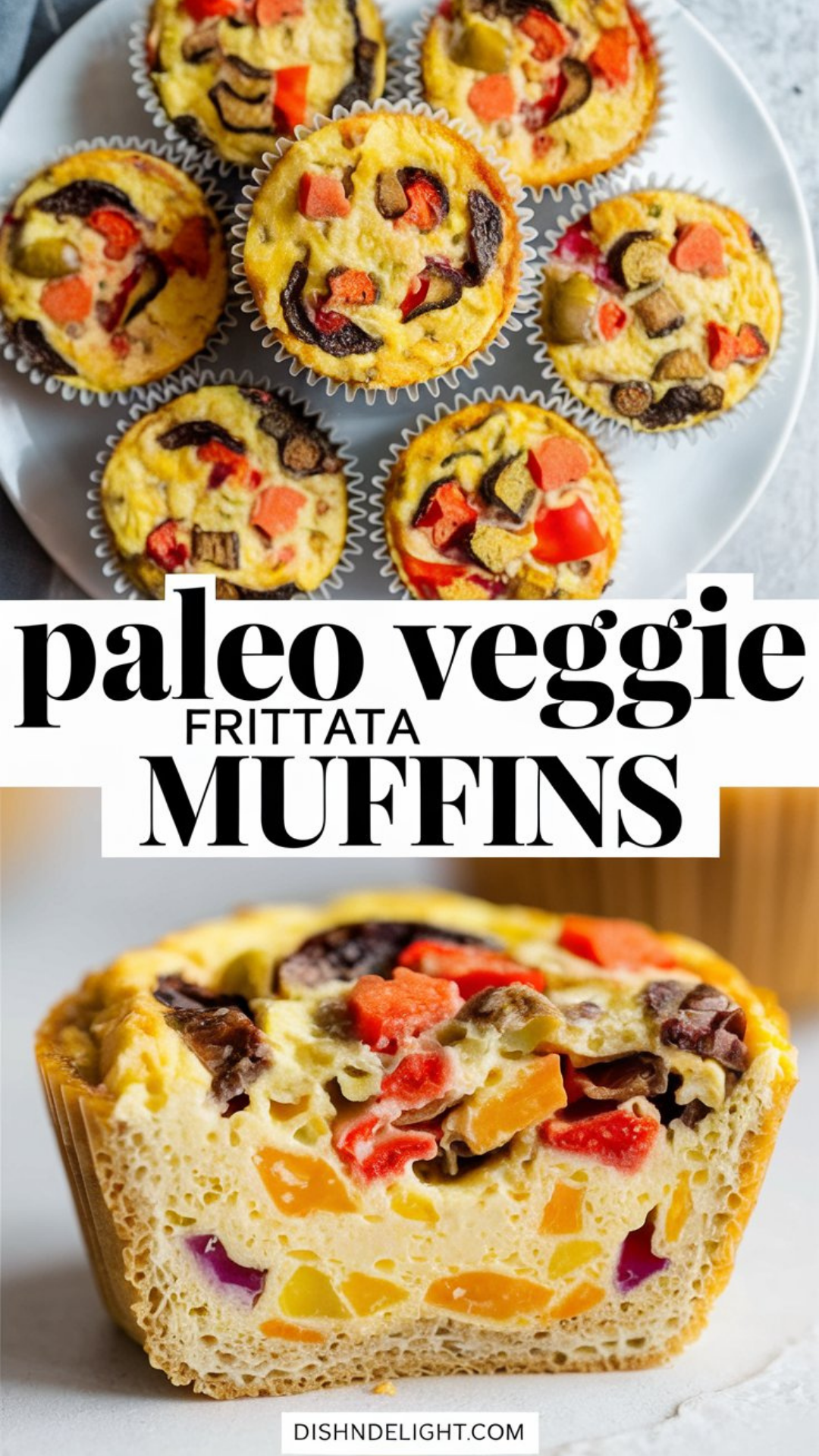 Paleo Veggie Frittata Muffins Paleo Veggie Frittata Muffins
