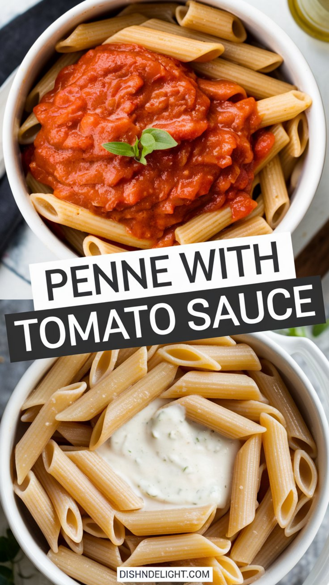 Penne with Tomato Sauce