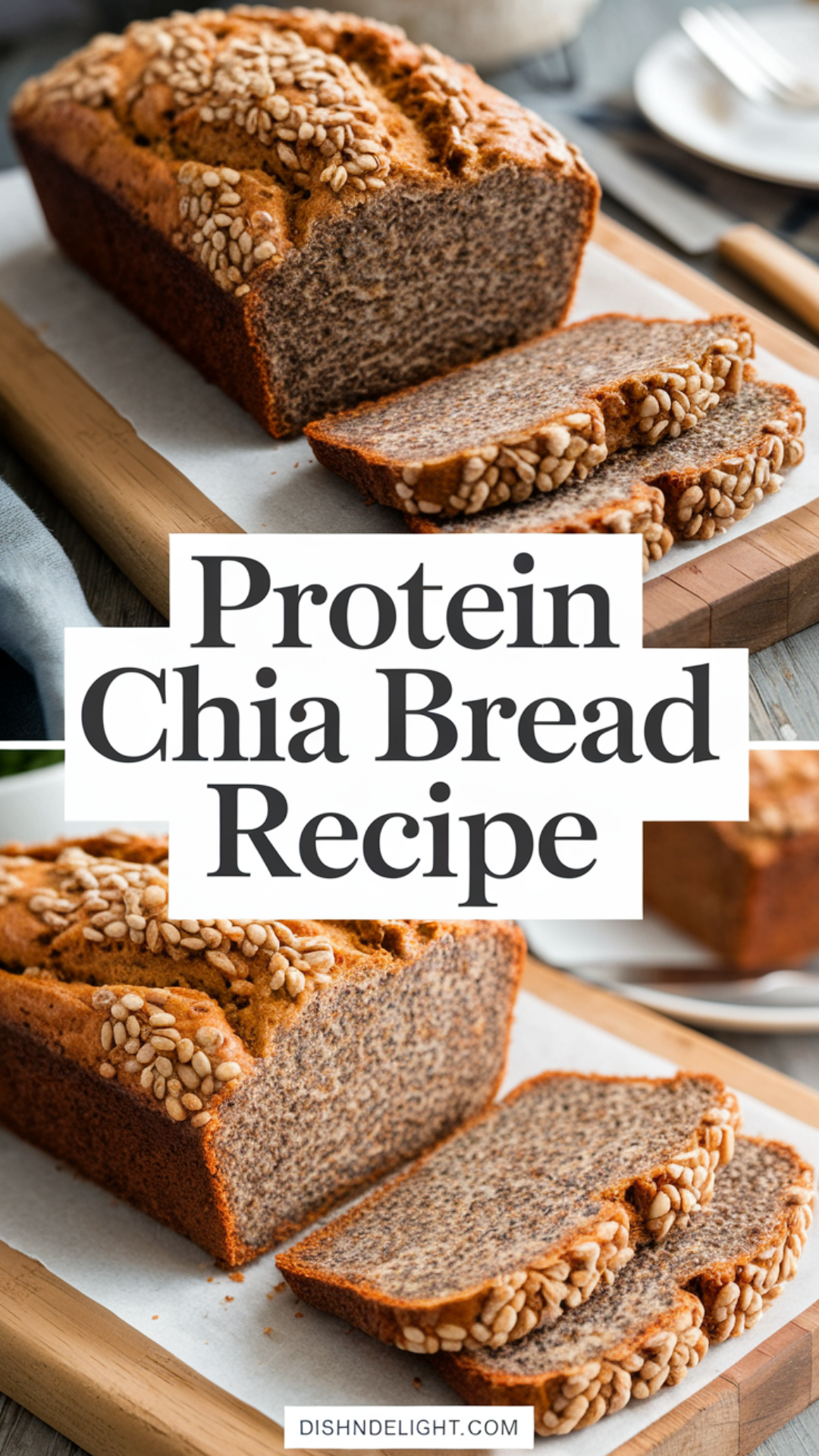 Protein Chia Bread Recipe
