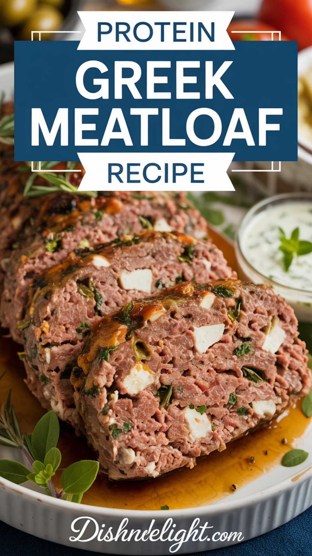 Protein Greek Meatloaf Recipe Protein Greek Meatloaf Recipe