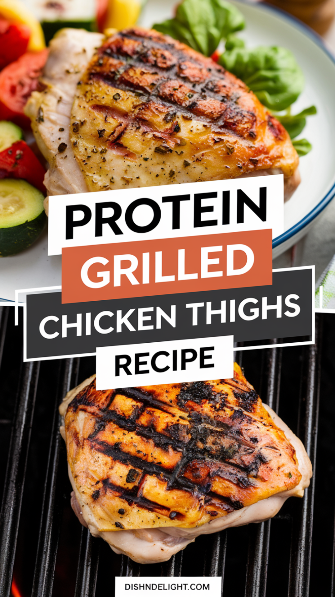 Protein Grilled Chicken Thighs Recipe