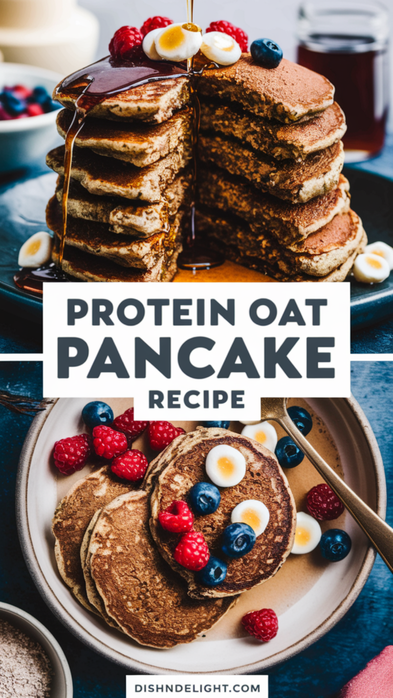 Protein Oat Pancake Recipe