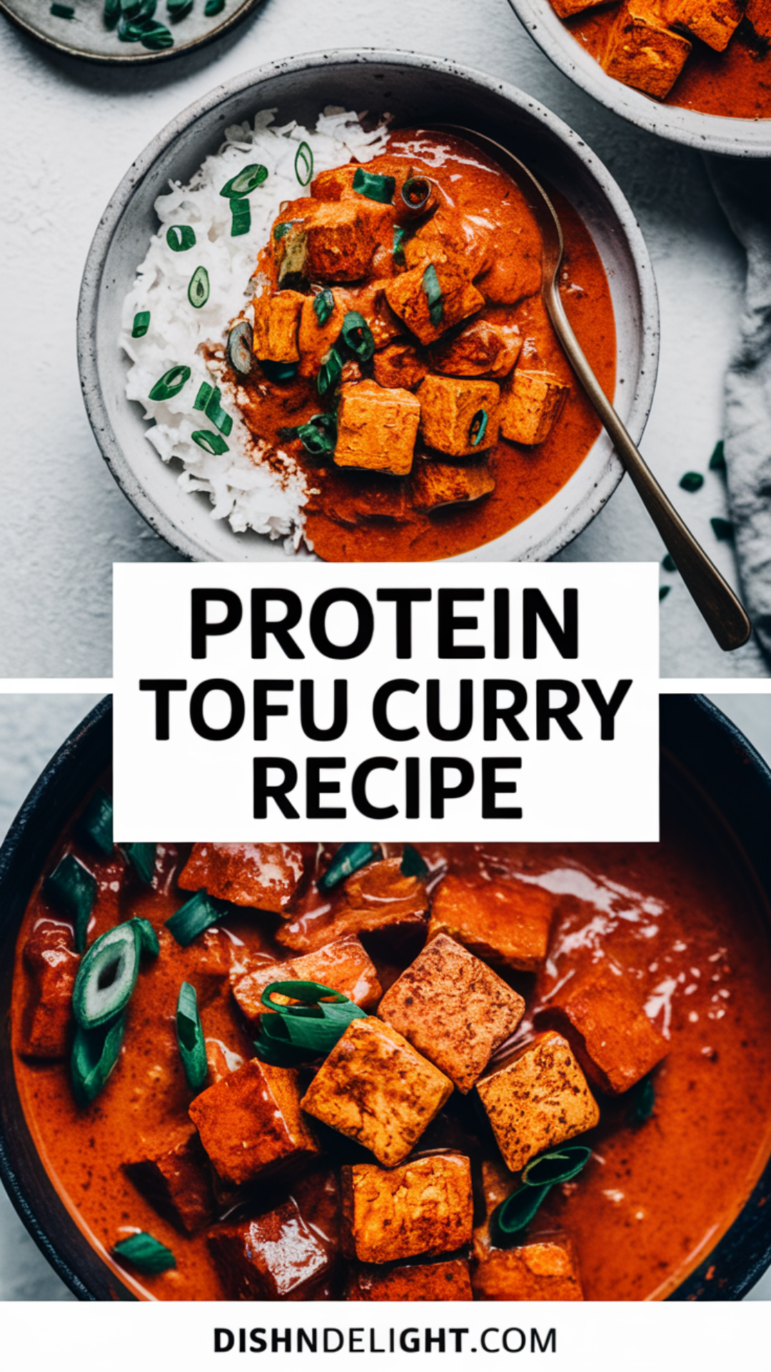 Protein Tofu Curry Recipe