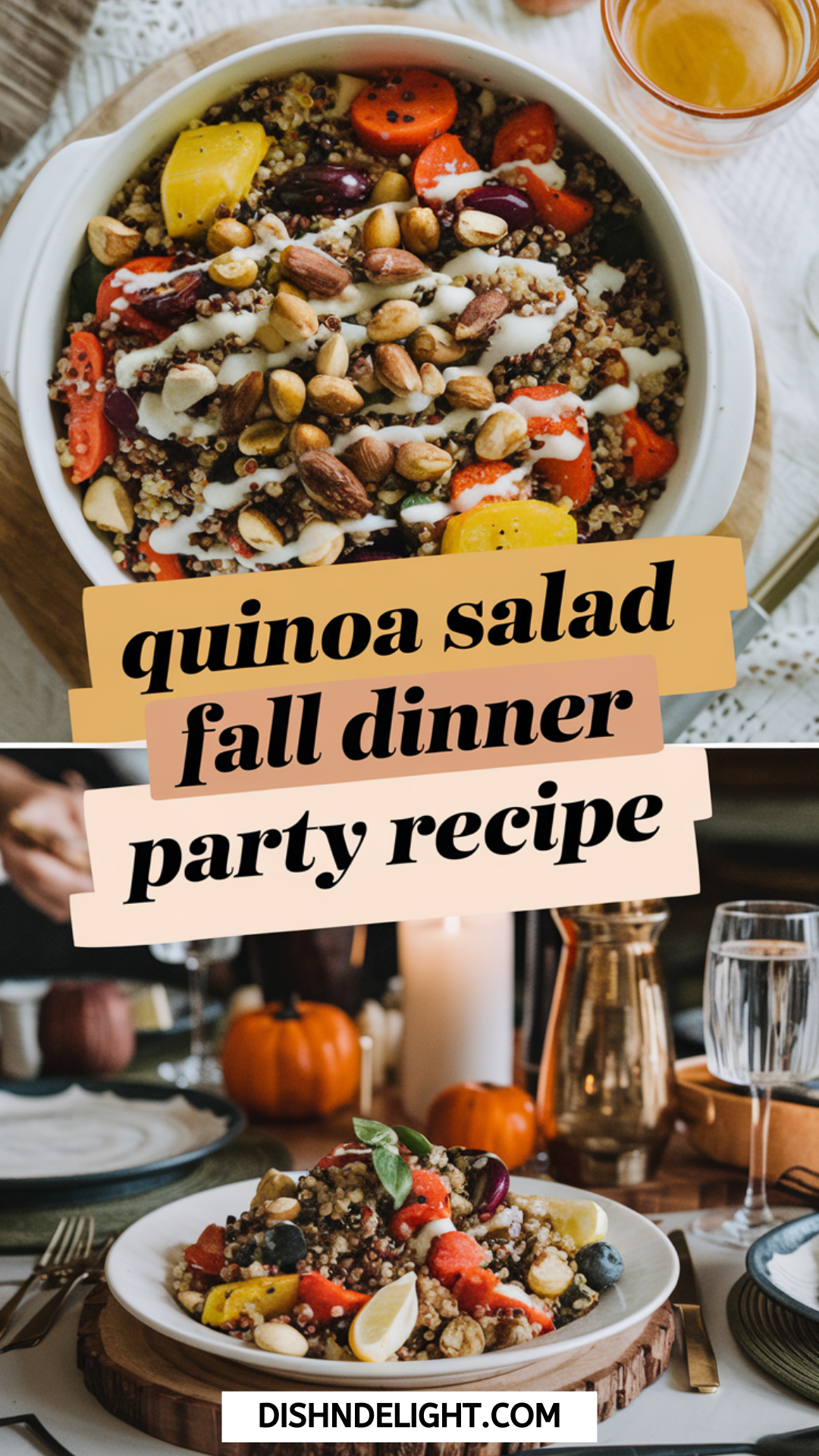 Quinoa Salad Fall Dinner Party Recipe Quinoa Salad Fall Dinner Party Recipe
