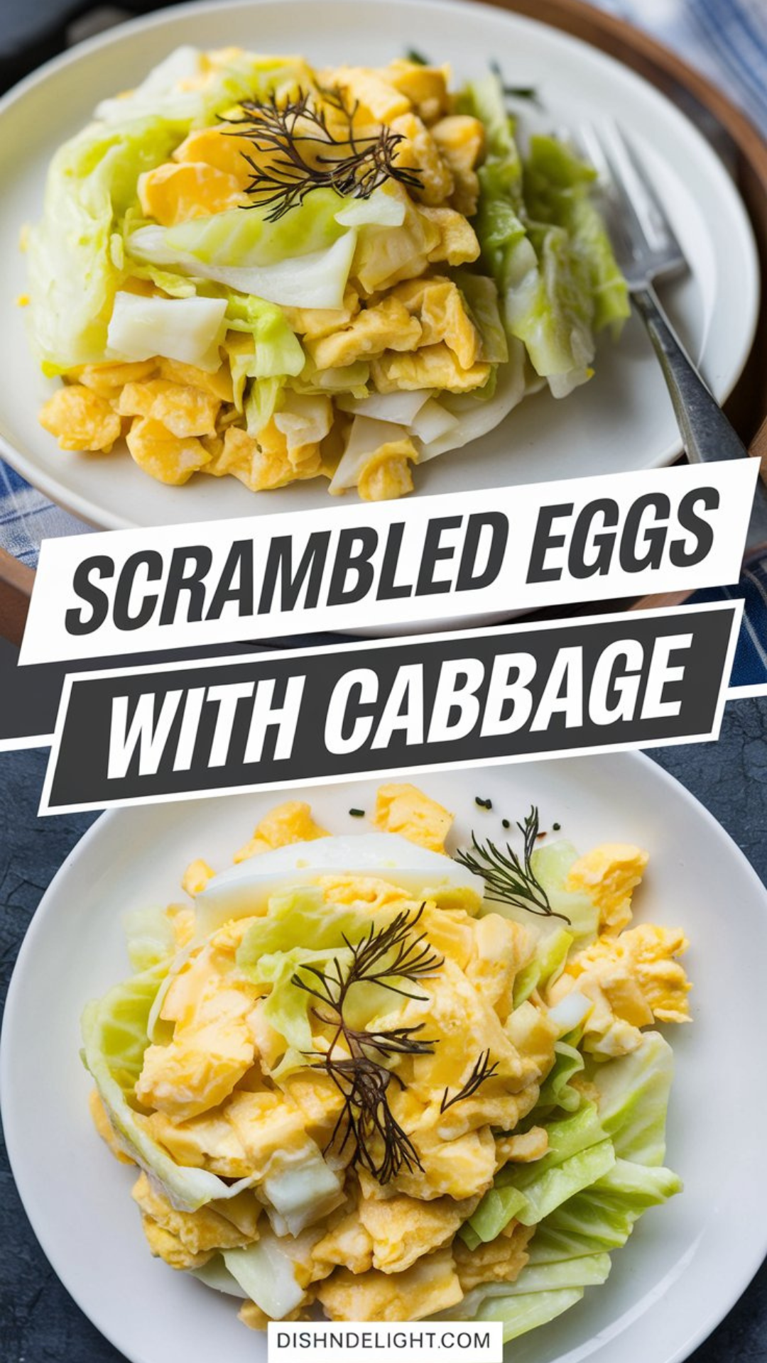 Scrambled Eggs with Cabbage Recipe