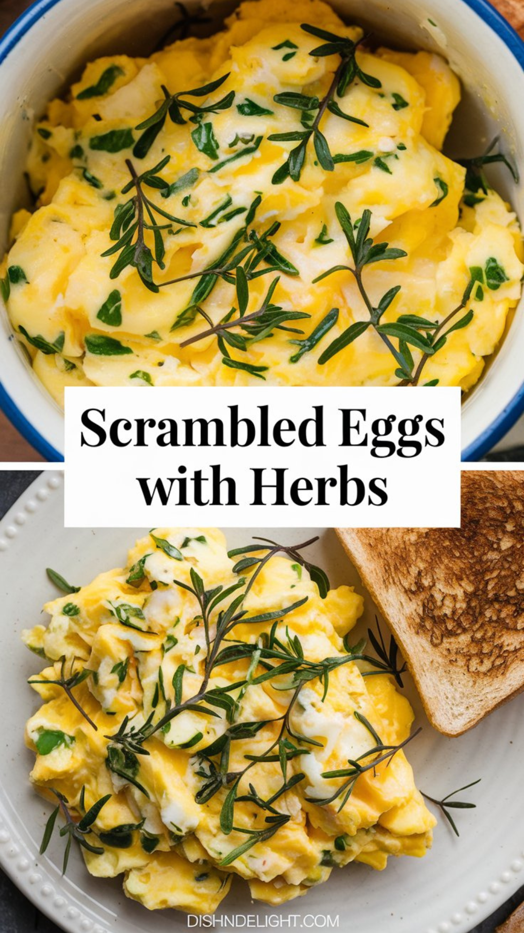 Scrambled Eggs with Herbs Recipe