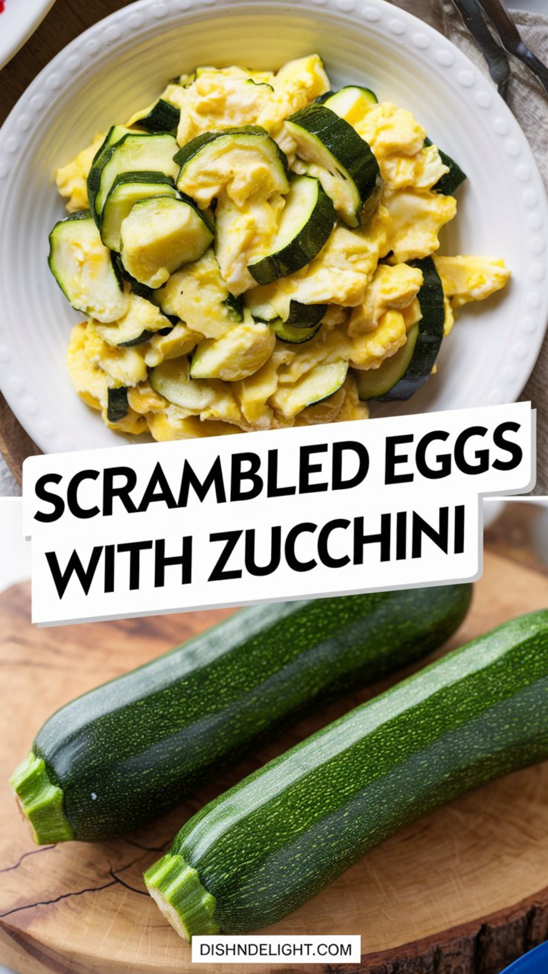 Scrambled Eggs with Zucchini Recipe