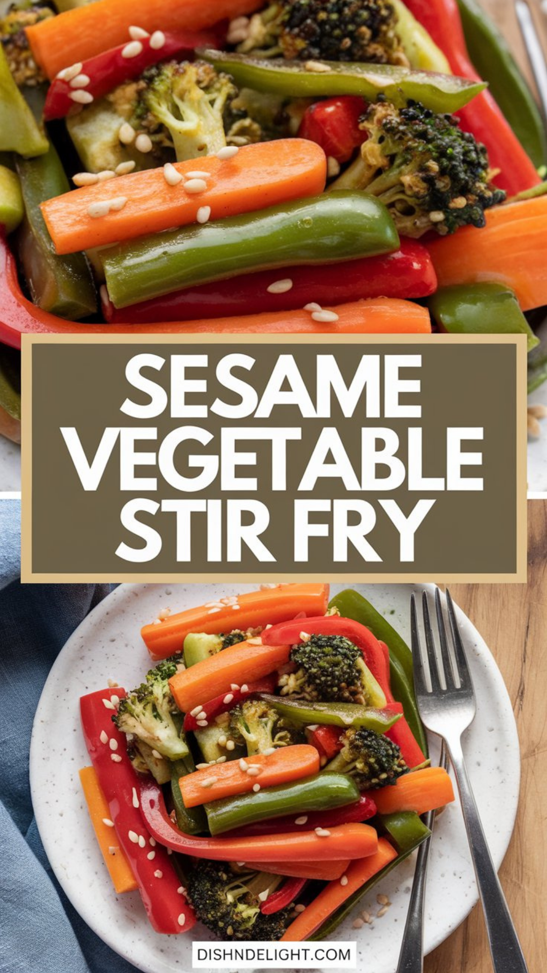 Sesame Vegetable Stir Fry Recipe