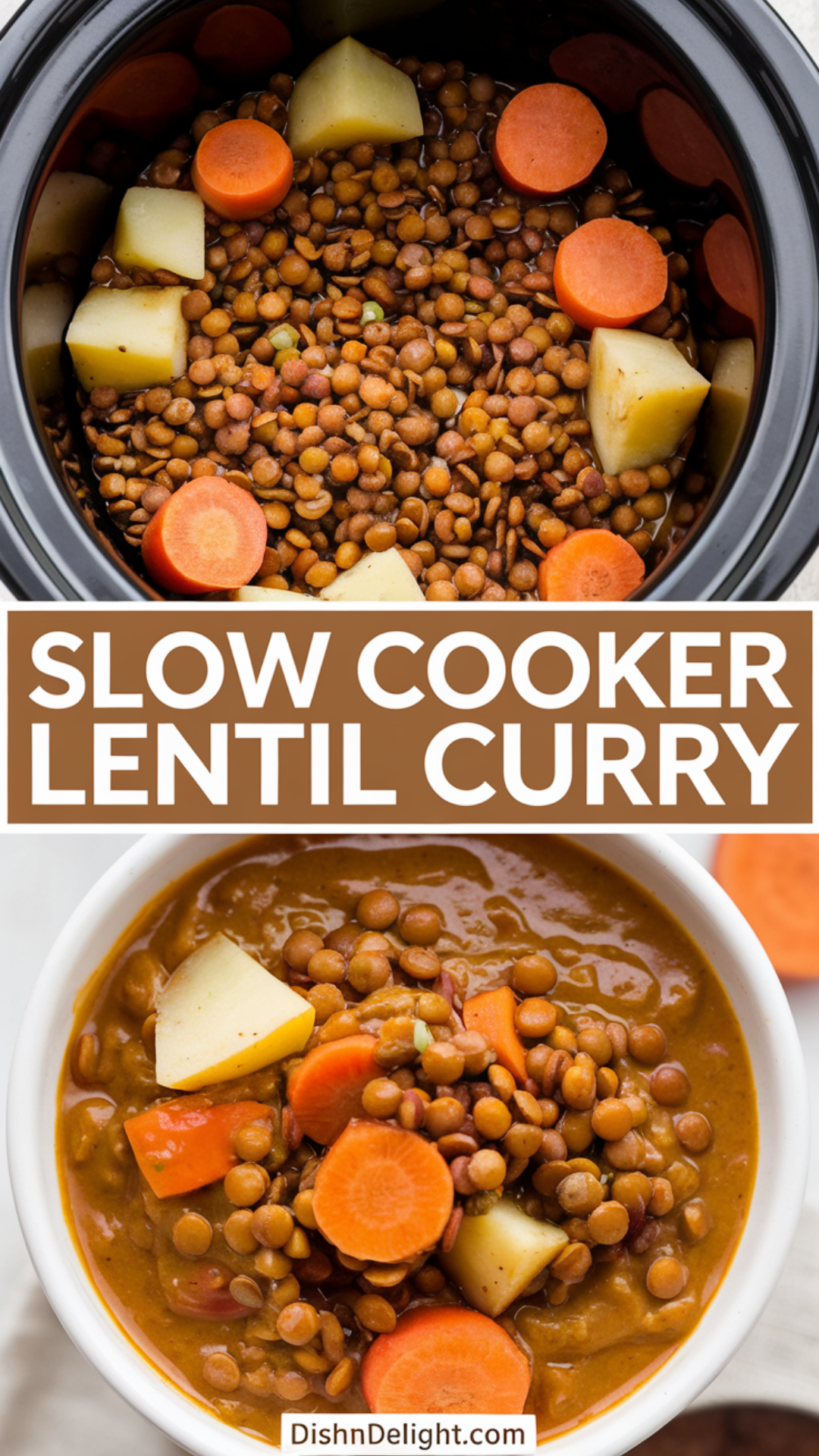 Slow Cooker Lentil Curry Recipe Slow Cooker Lentil Curry Recipe