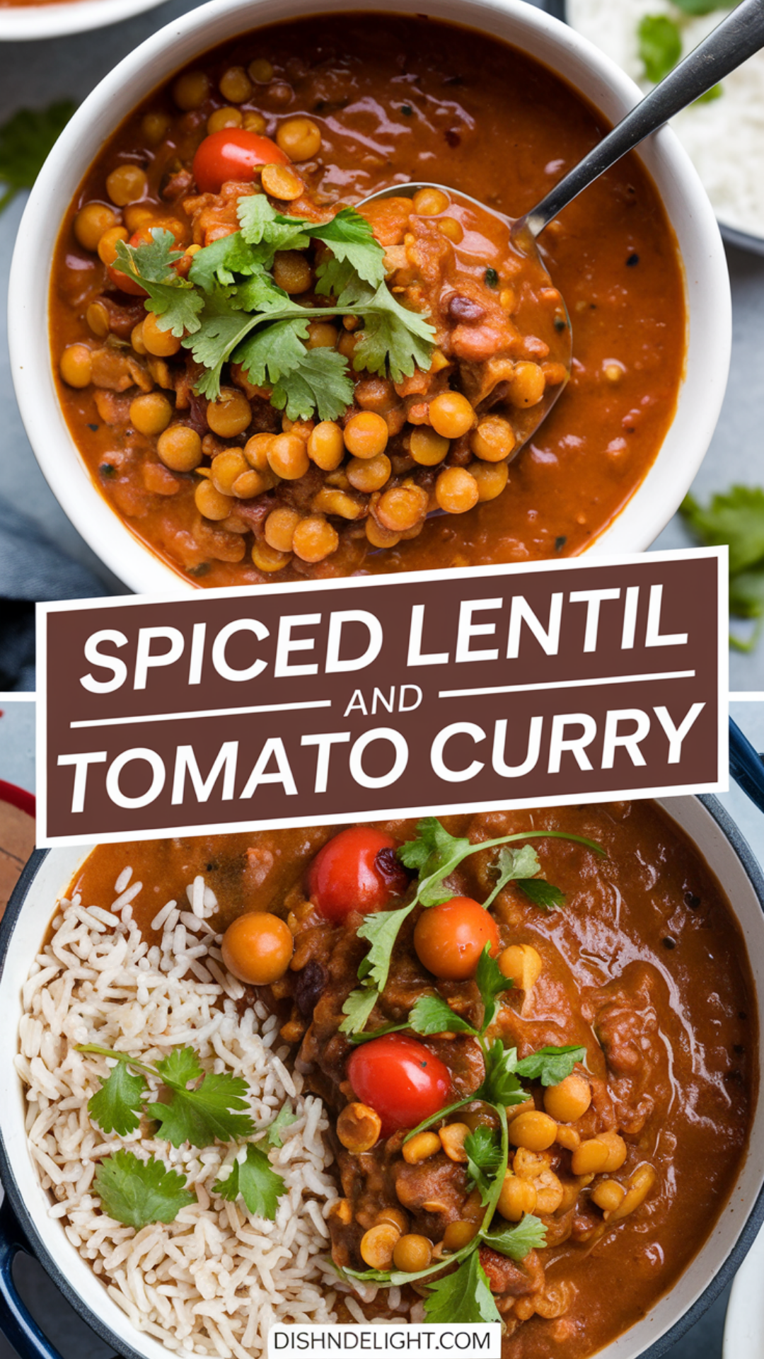 Spiced Lentil and Tomato Curry Recipe