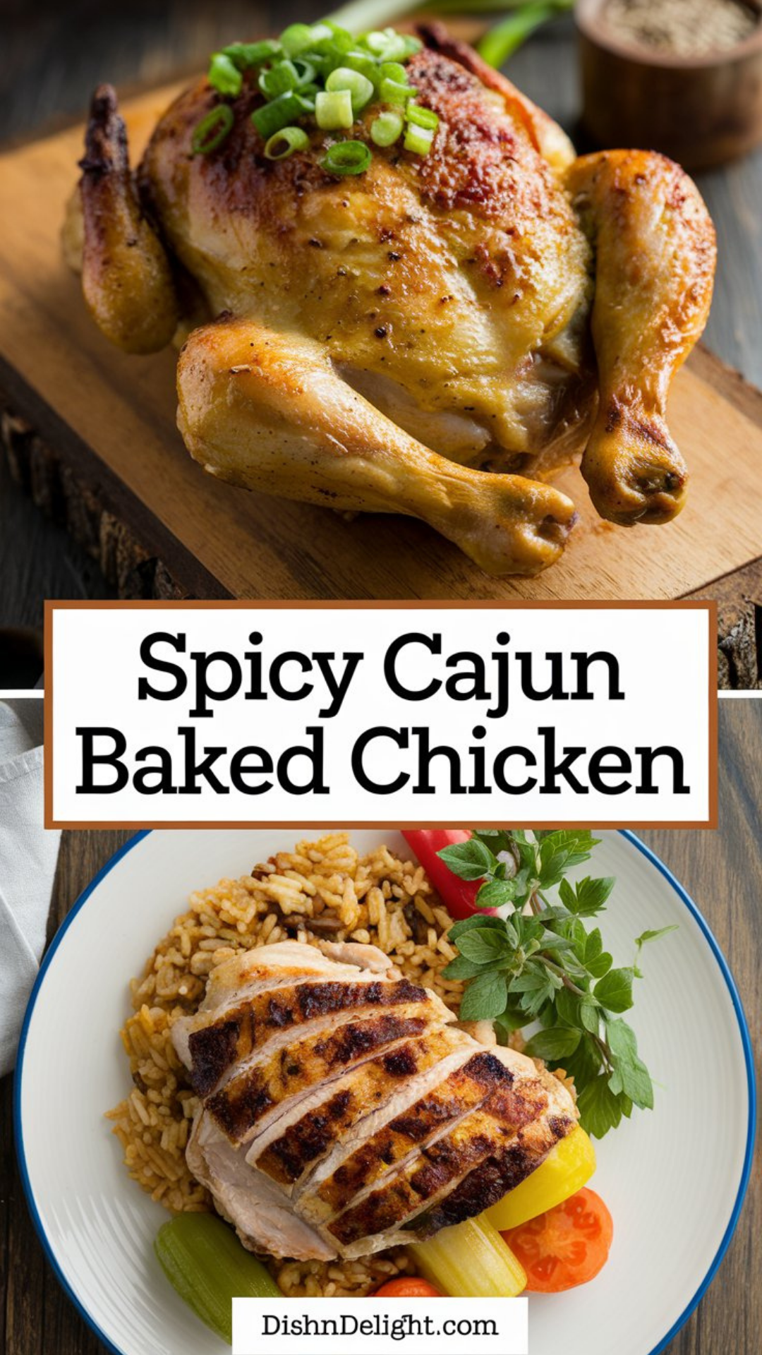 Spicy Cajun Baked Chicken Recipe