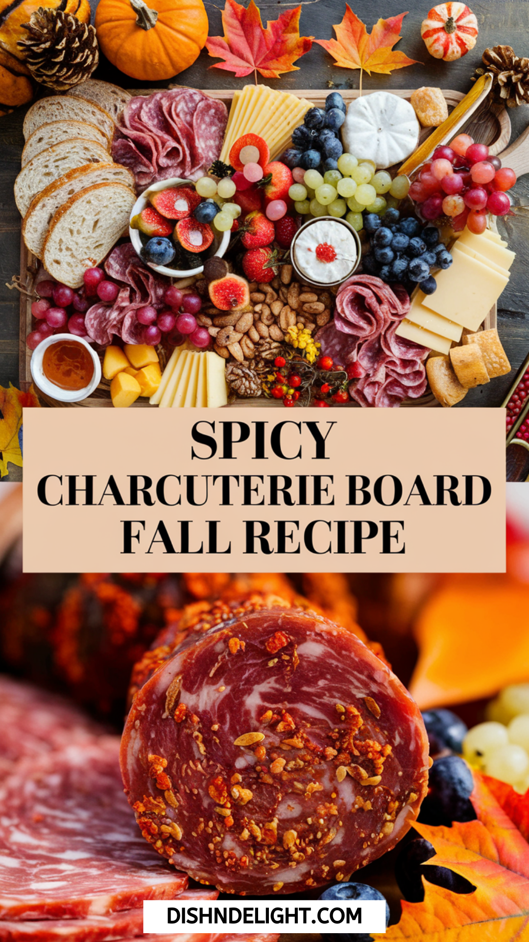 Spicy Charcuterie Board Fall Recipe