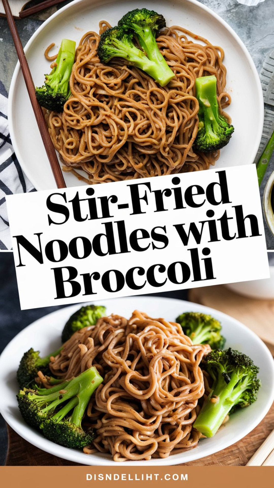 Stir-Fried Noodles with Broccoli Recipe
