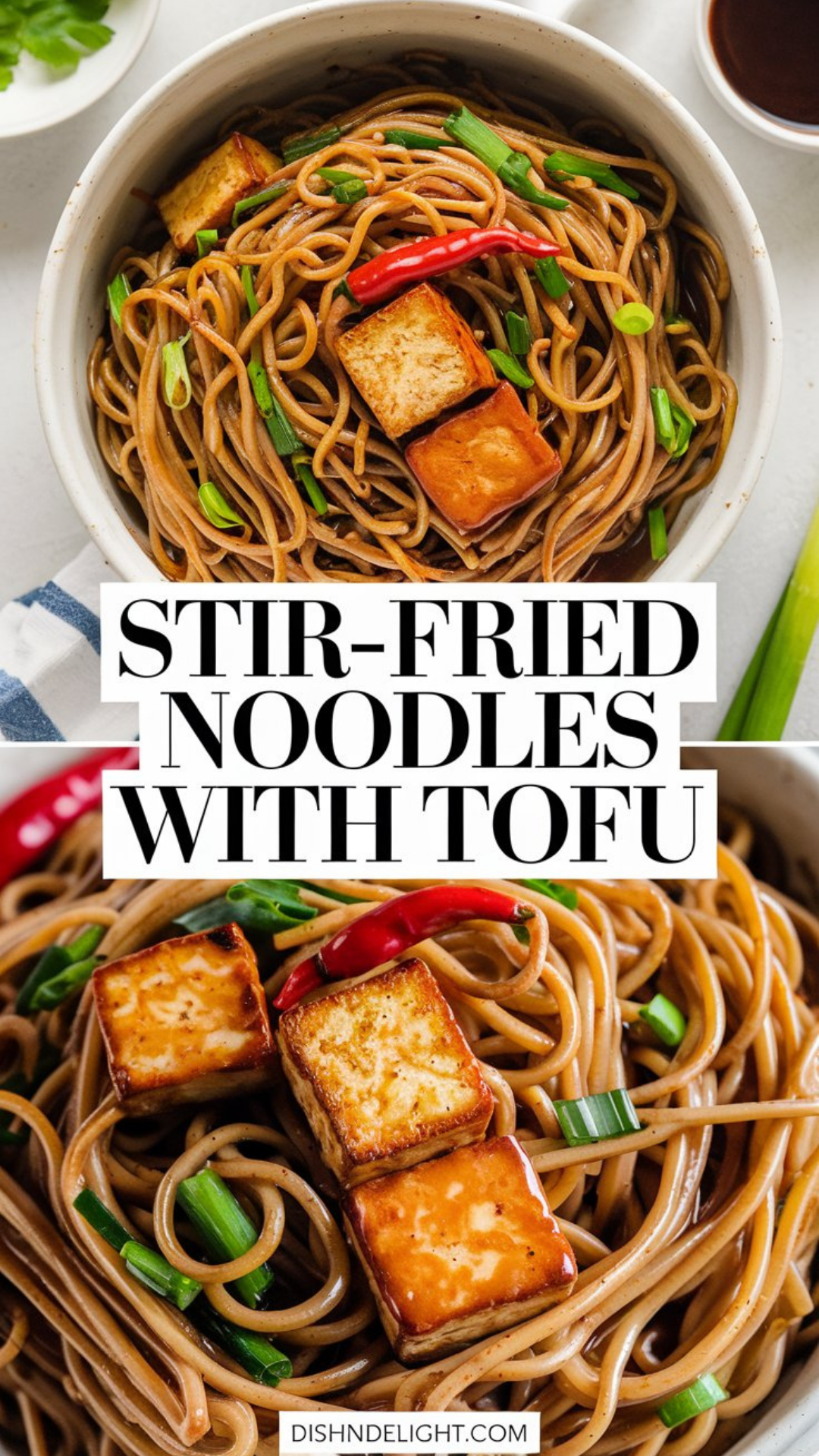 Stir-Fried Noodles with Tofu Recipe