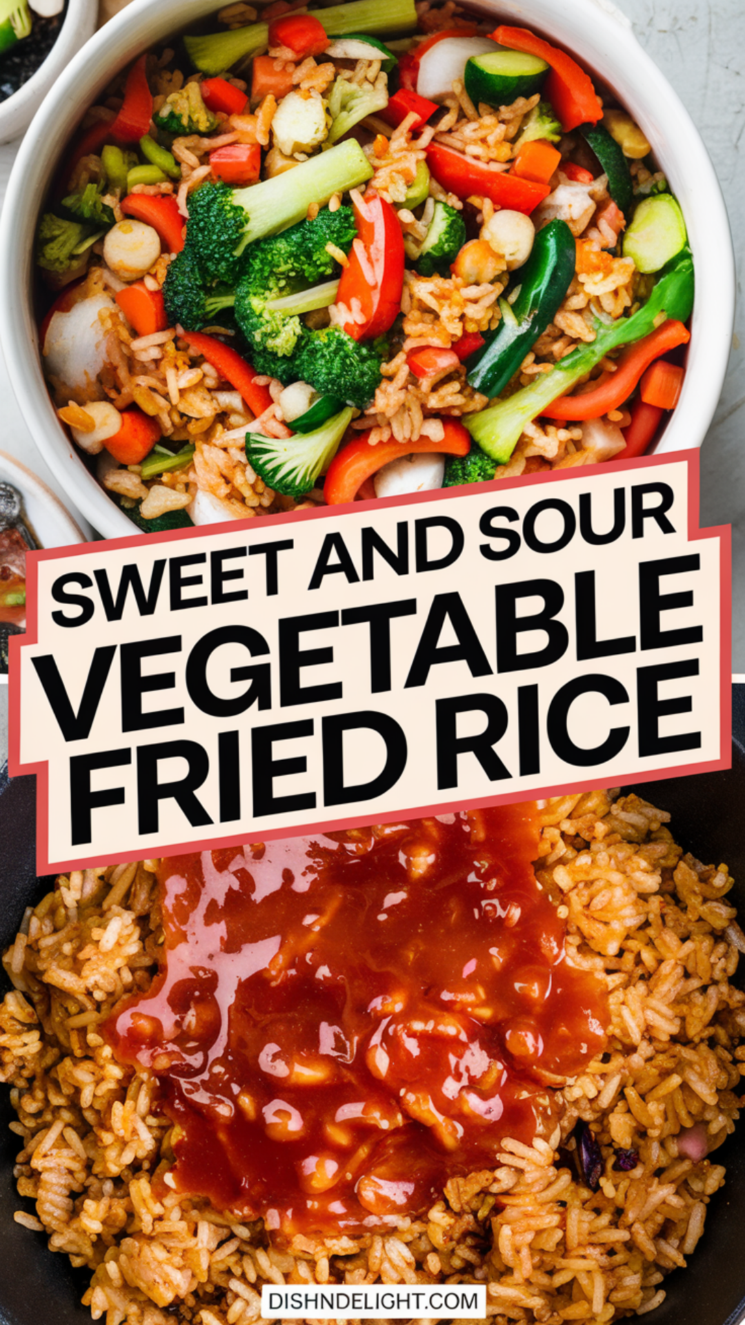 Sweet and Sour Vegetable Fried Rice Sweet and Sour Vegetable Fried Rice