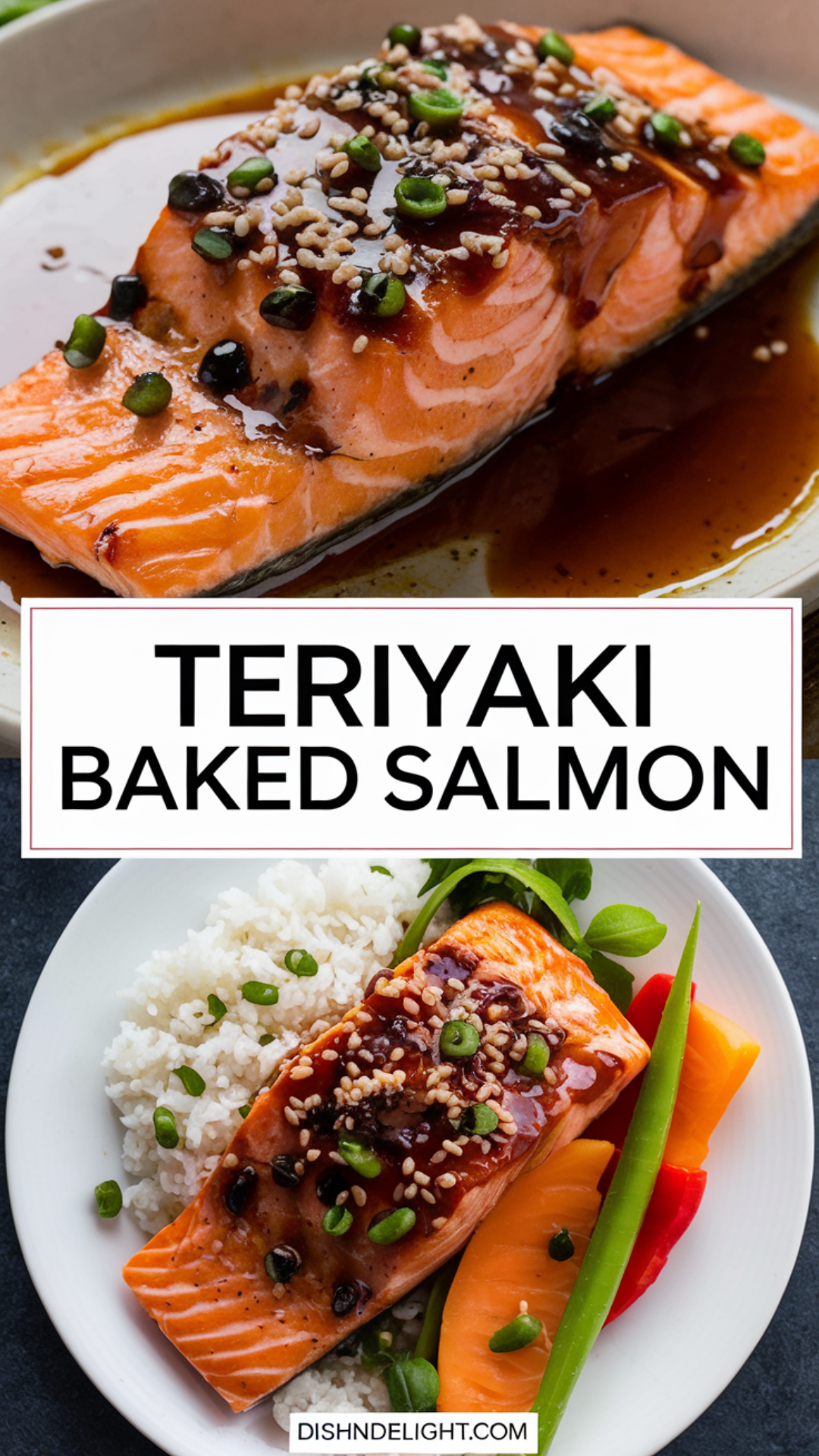 Teriyaki Baked Salmon