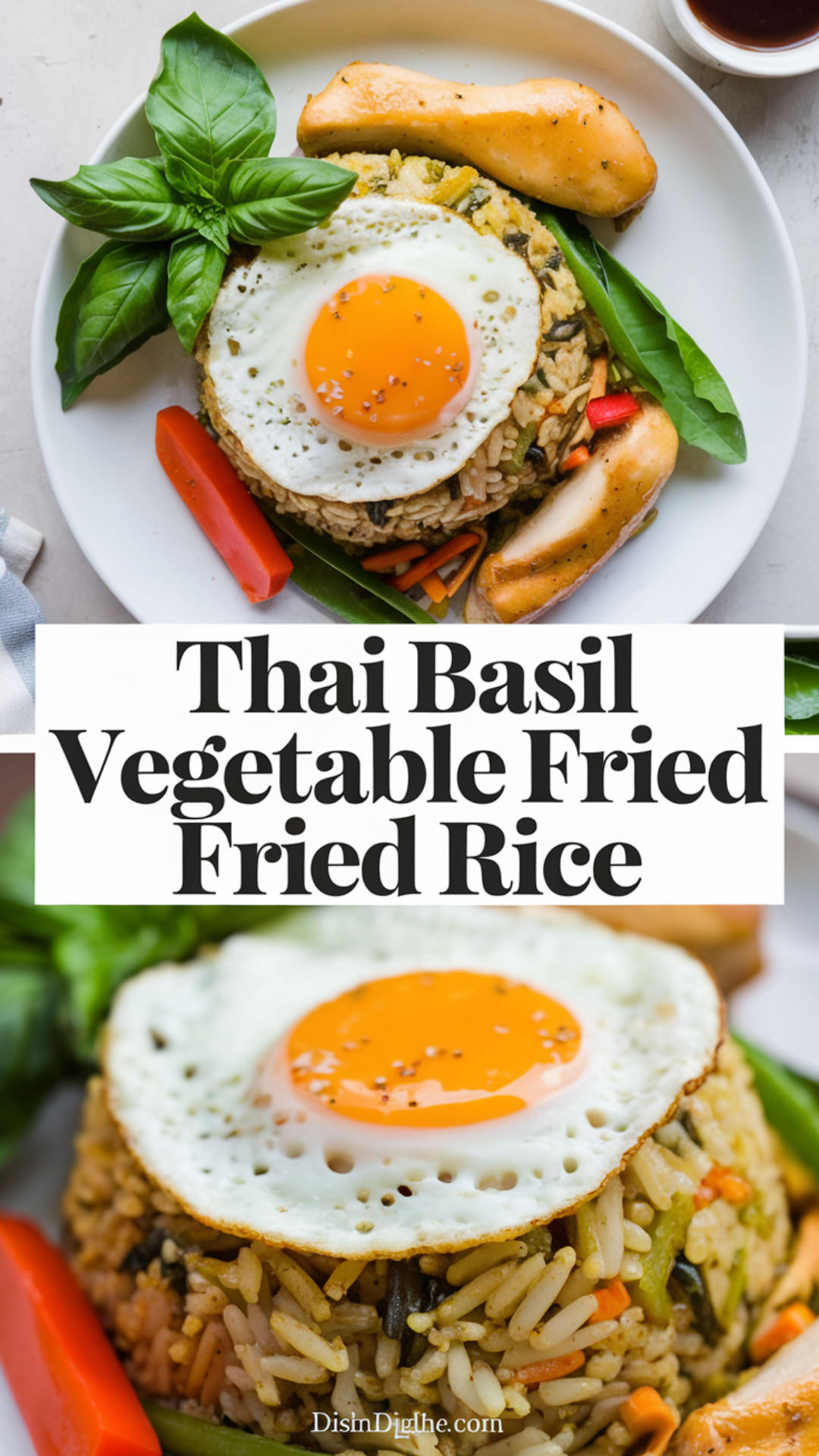 Thai Basil Vegetable Fried Rice