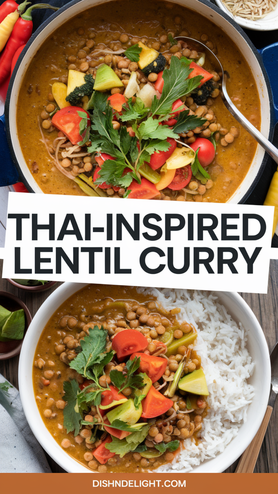 Thai-Inspired Lentil Curry Recipe