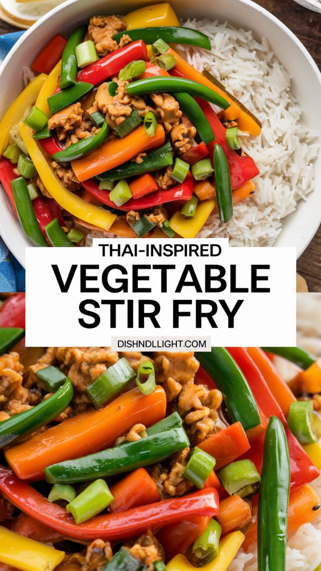 Thai-Inspired Vegetable Stir Fry Recipe