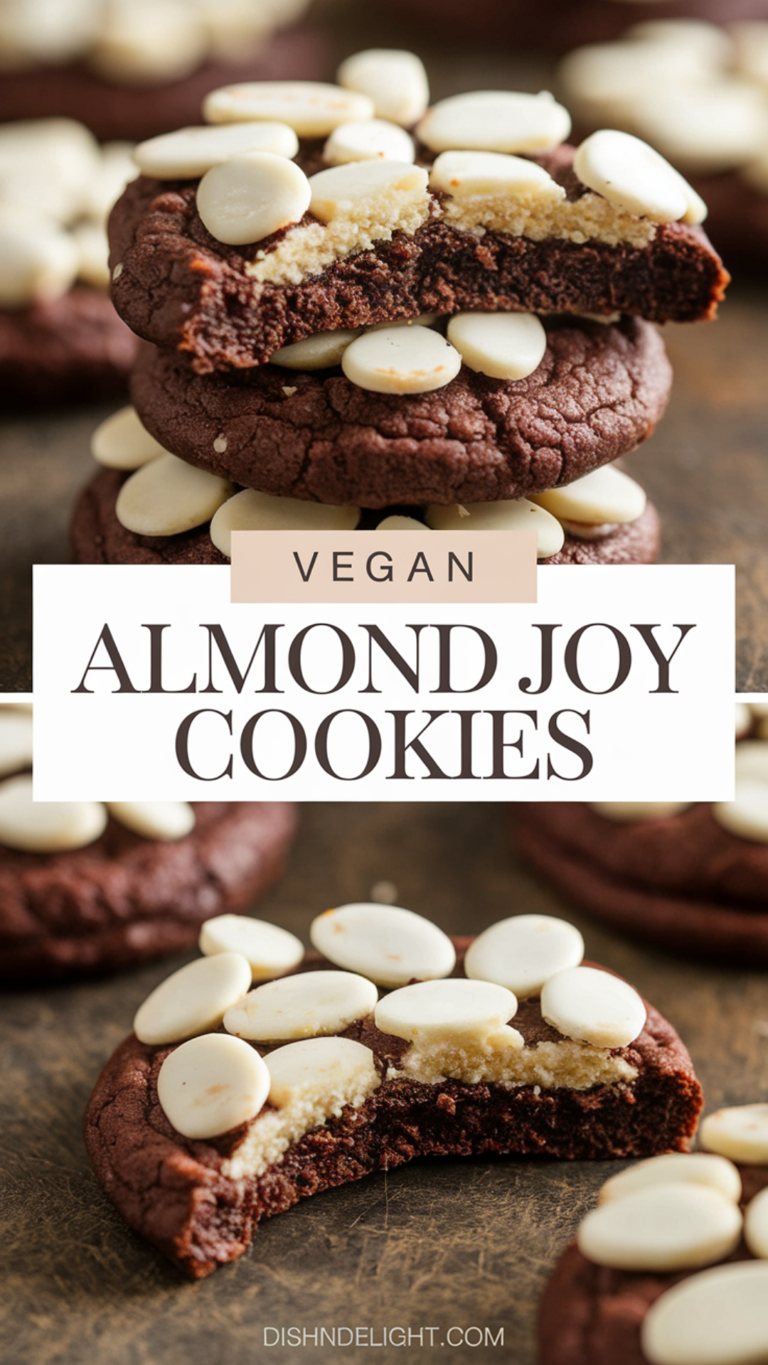 Vegan Almond Joy Cookies