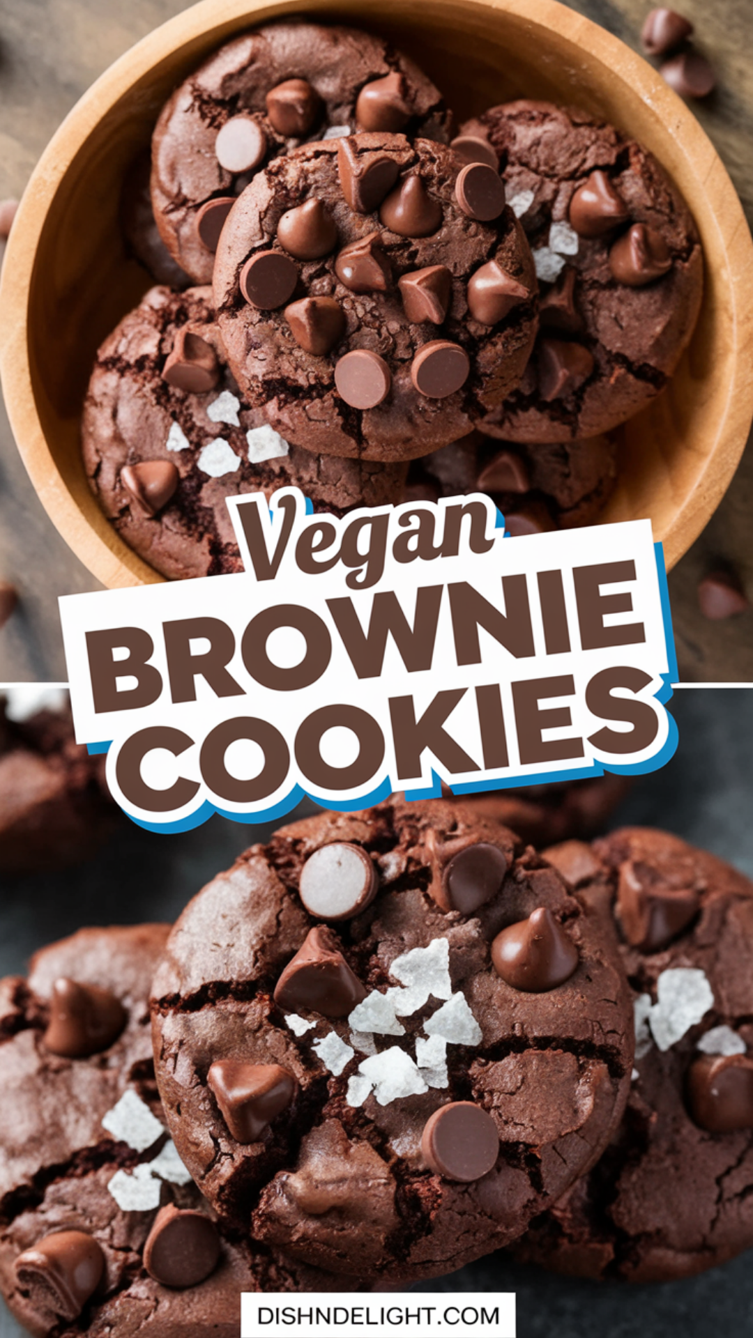 Vegan Brownie Cookies Vegan Brownie Cookies